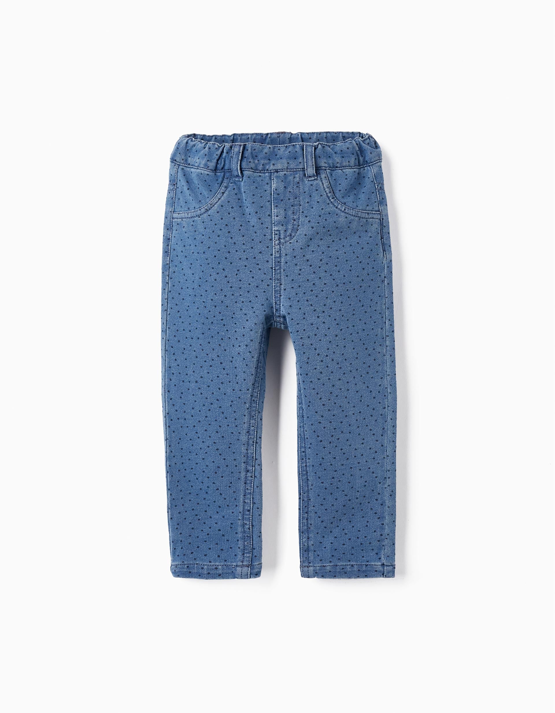 Jeggings de Lunares para Bebé Niña, Azul