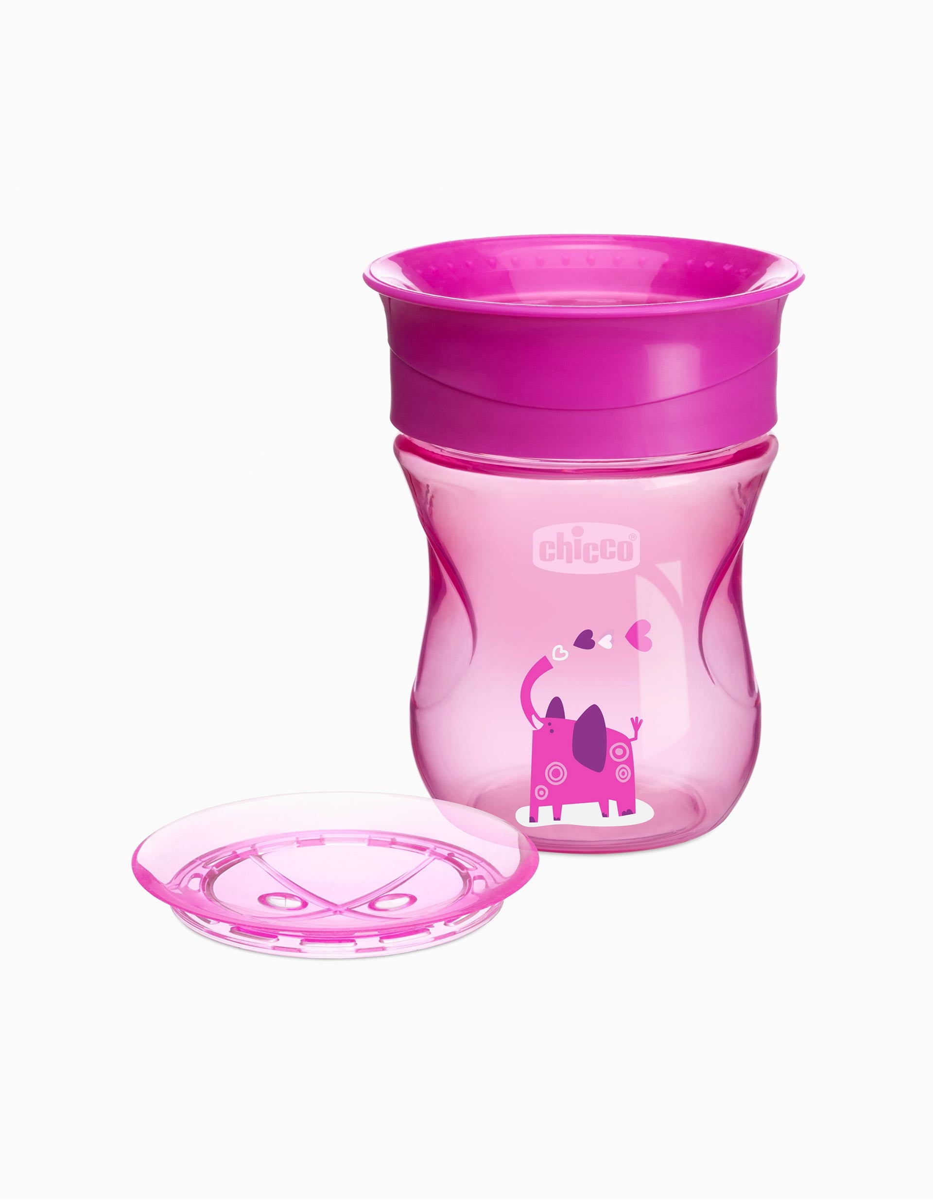 Copo De Aprendizagem 360 Pink Chicco 12M+