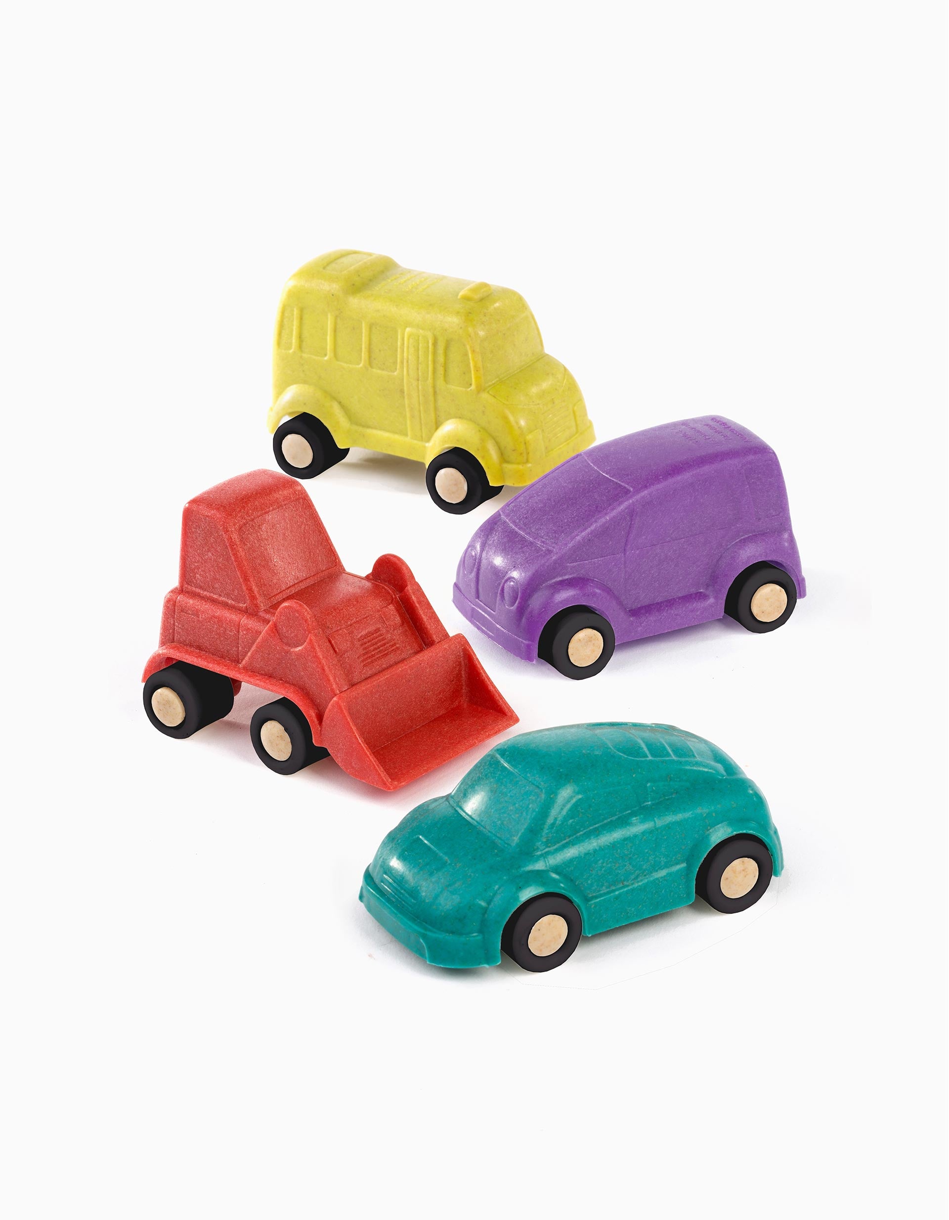 Pack of 4 Eco Minimobil Miniland 18M+