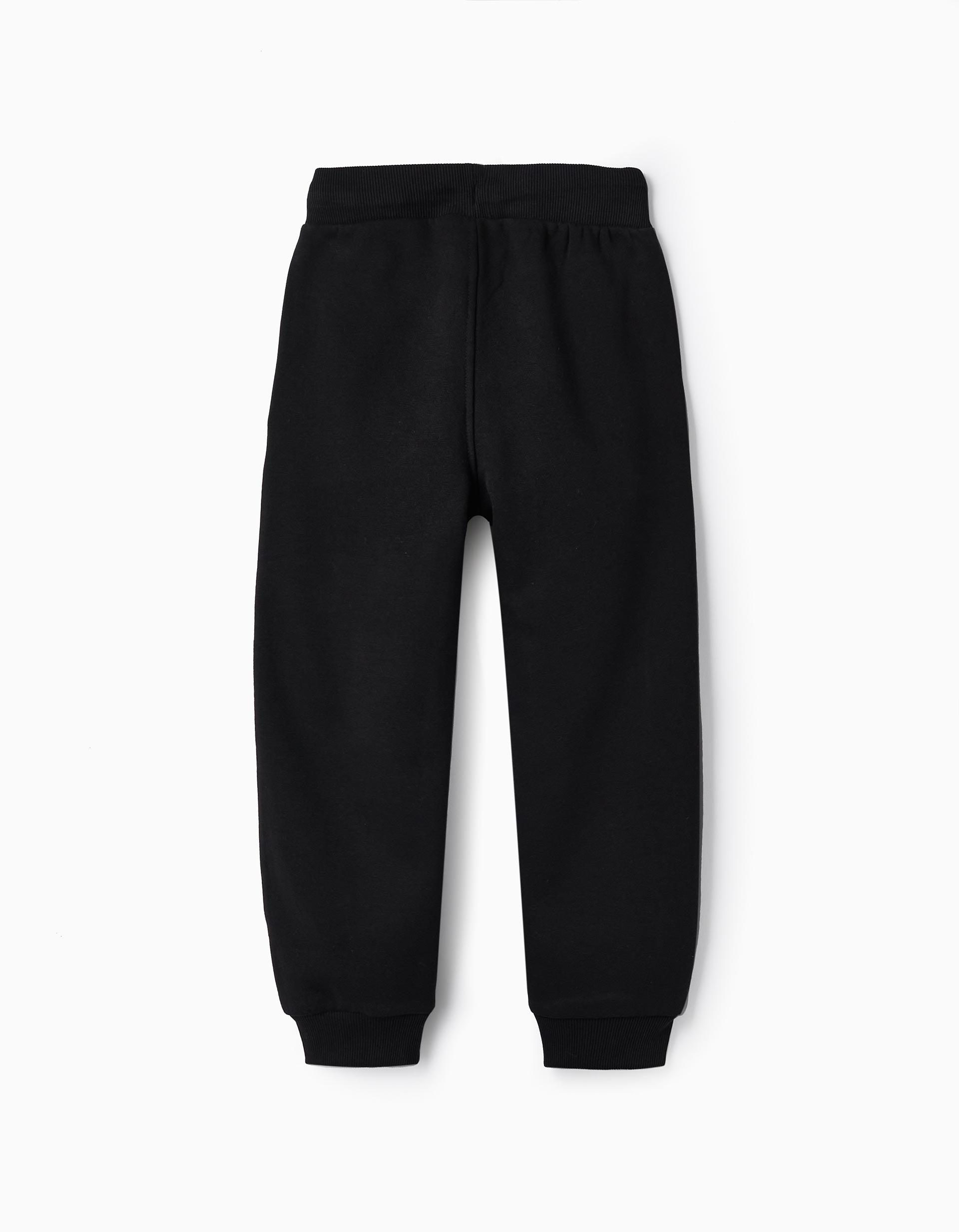 Pantalon de sport pour garçon 'Halloween - Brille Dans le Noir', Noir