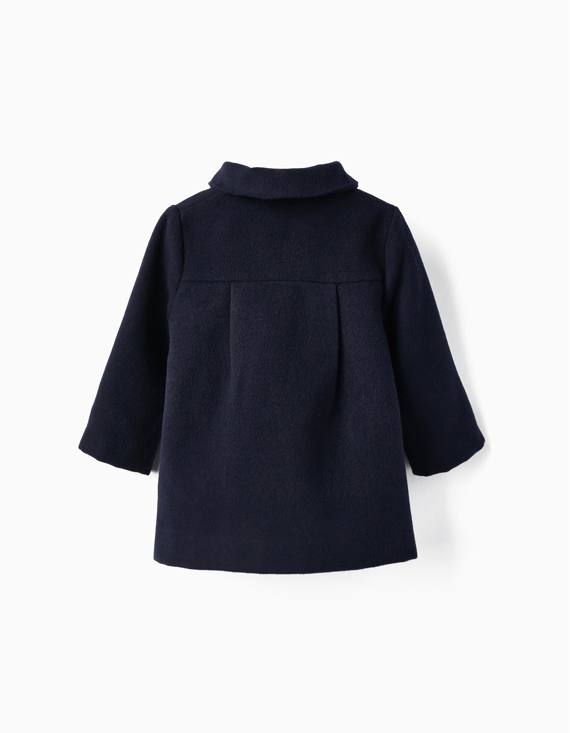 Manteau pour Bébé Fille, Bleu Foncé