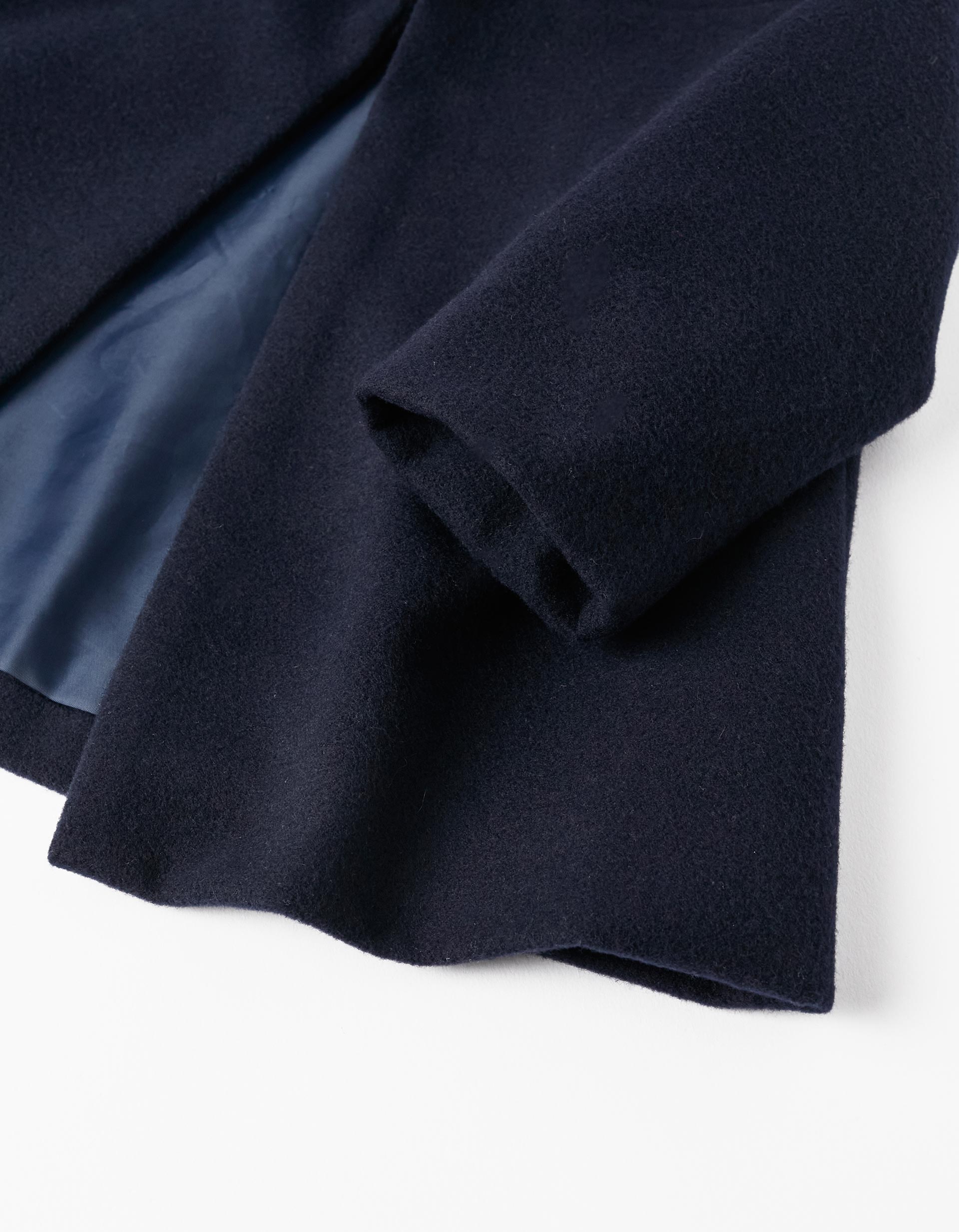 Manteau pour Bébé Fille, Bleu Foncé