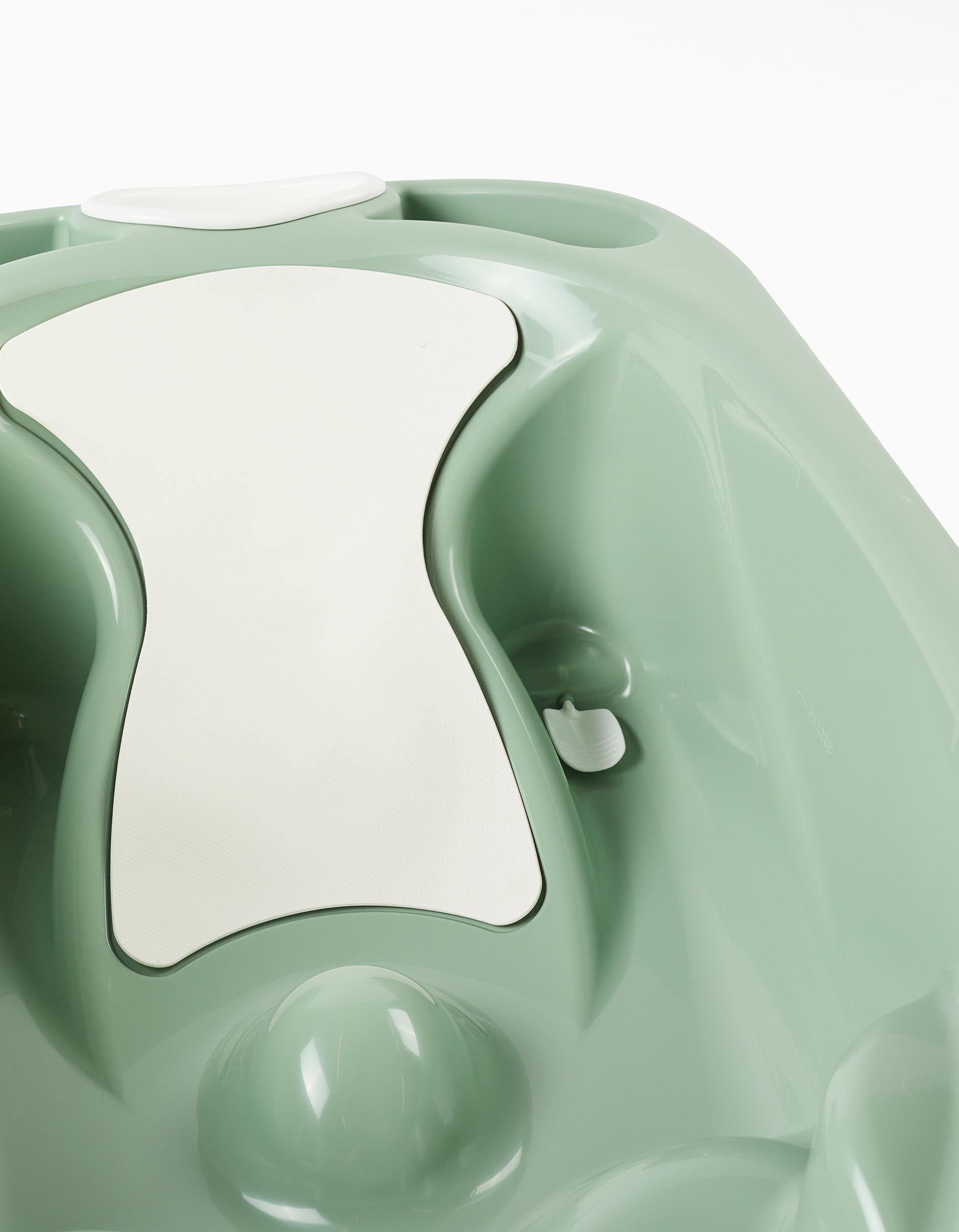 Non-slip Bathtub Baby Bagno Cam, Mint