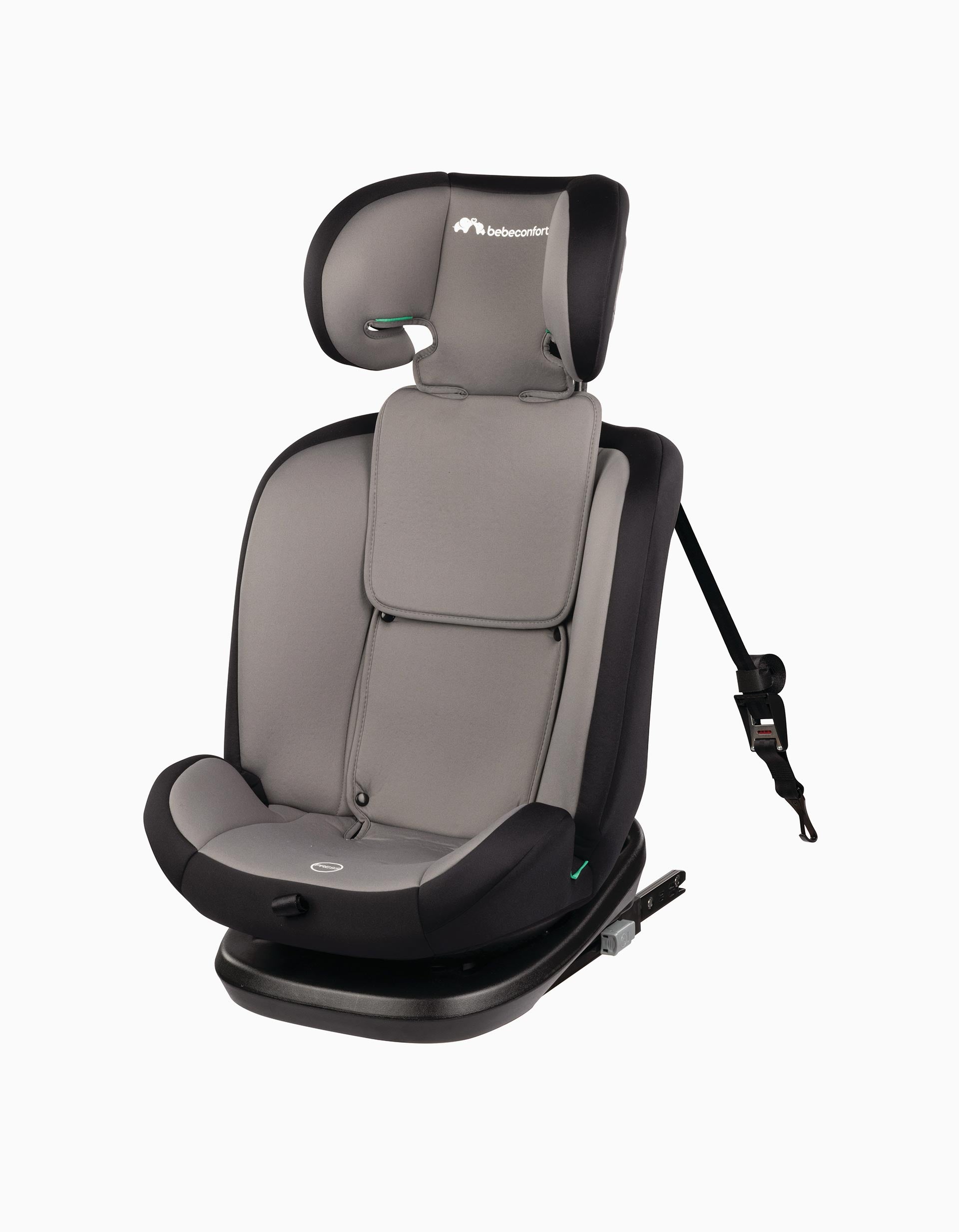 Silla Auto I-Size Bebe Confort EverFix, Grey Mist