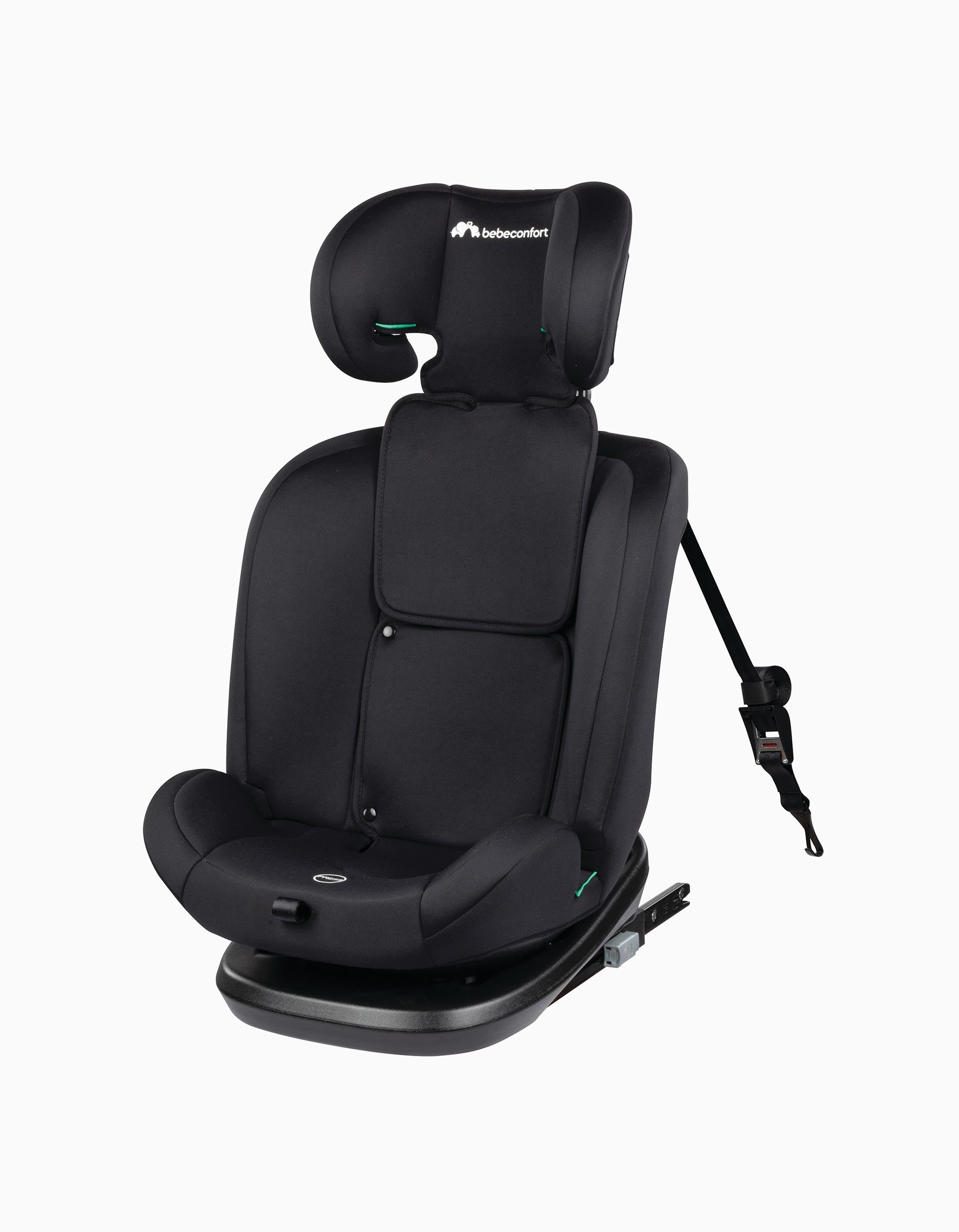 Siège Auto I-Size Bebe Confort EverFix, Black Mist