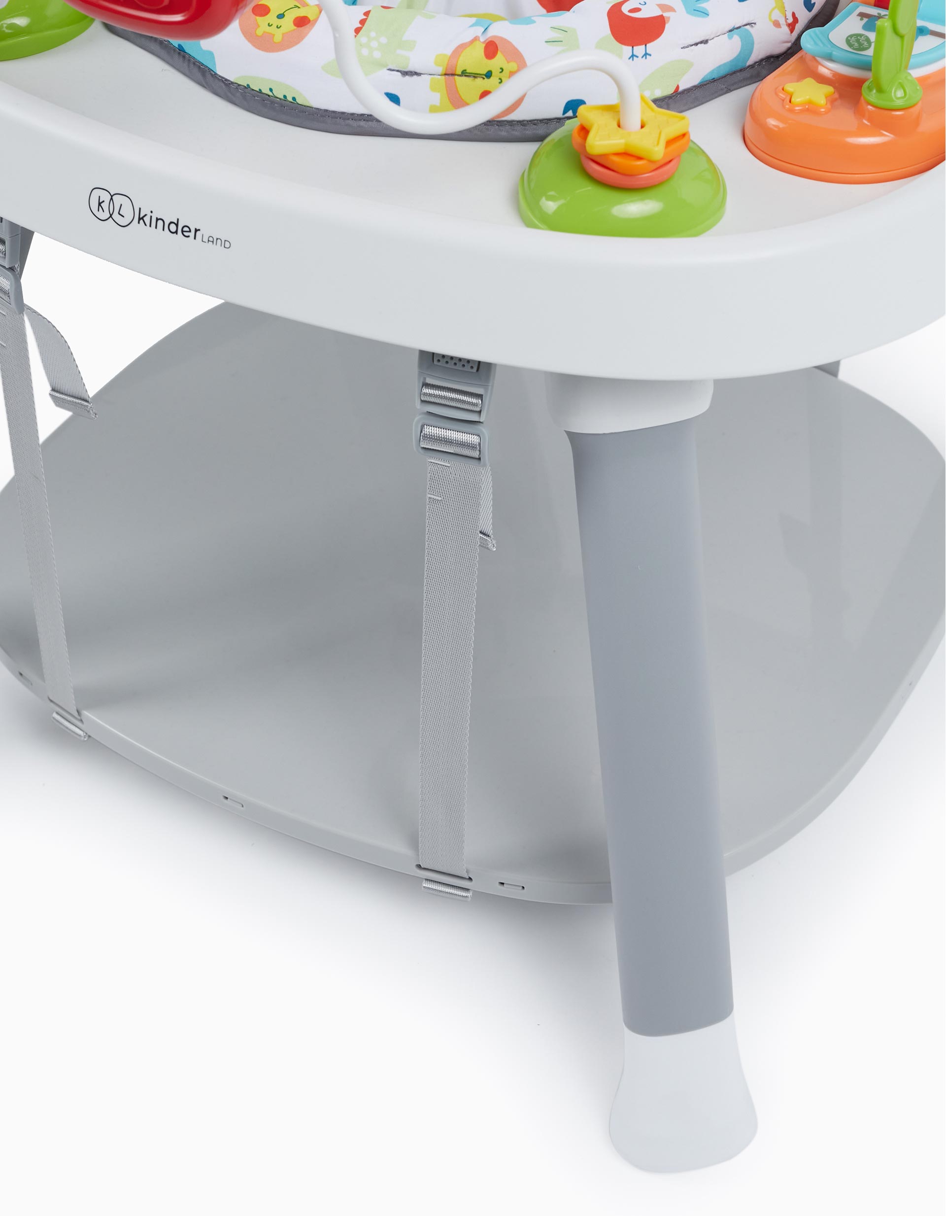 Mesa De Atividade 3 Em 1 Grey Safari Kinderland 6M+