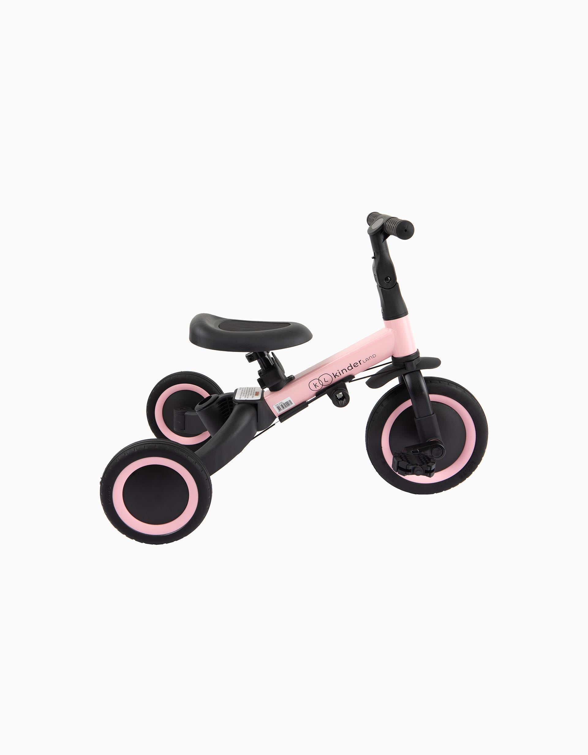 Vélo Évolutif 4 en 1 Sweet Pink Kinderland 18M+