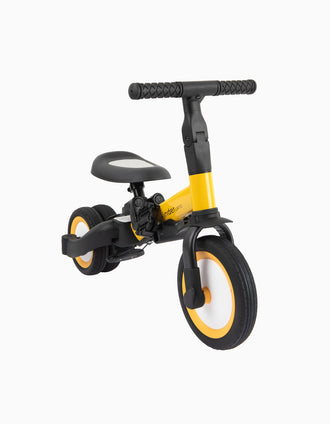 Bicicleta Evolutiva 4 en 1 Blazing Yellow Kinderland 18M+