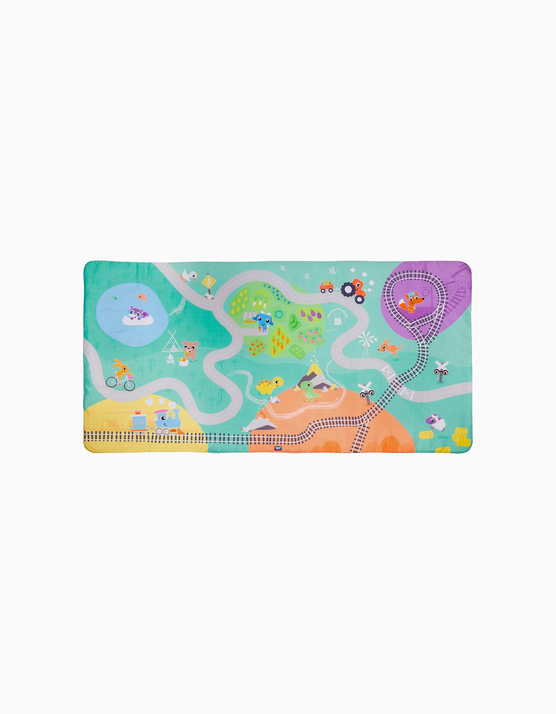 Tapete De Atividade Reversível Jumbo Mat City To Country Playgro 12M+