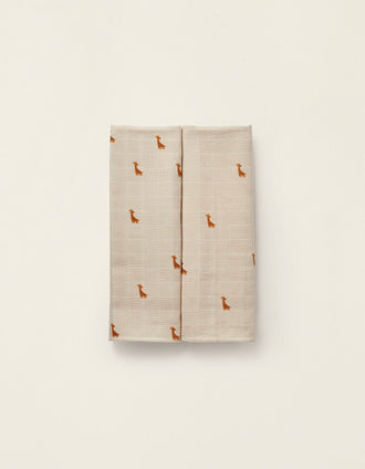 Pack 2 Muselinas 70x70cm Safari Gloop!