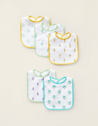 5 Babetes Coloridas ZY Baby