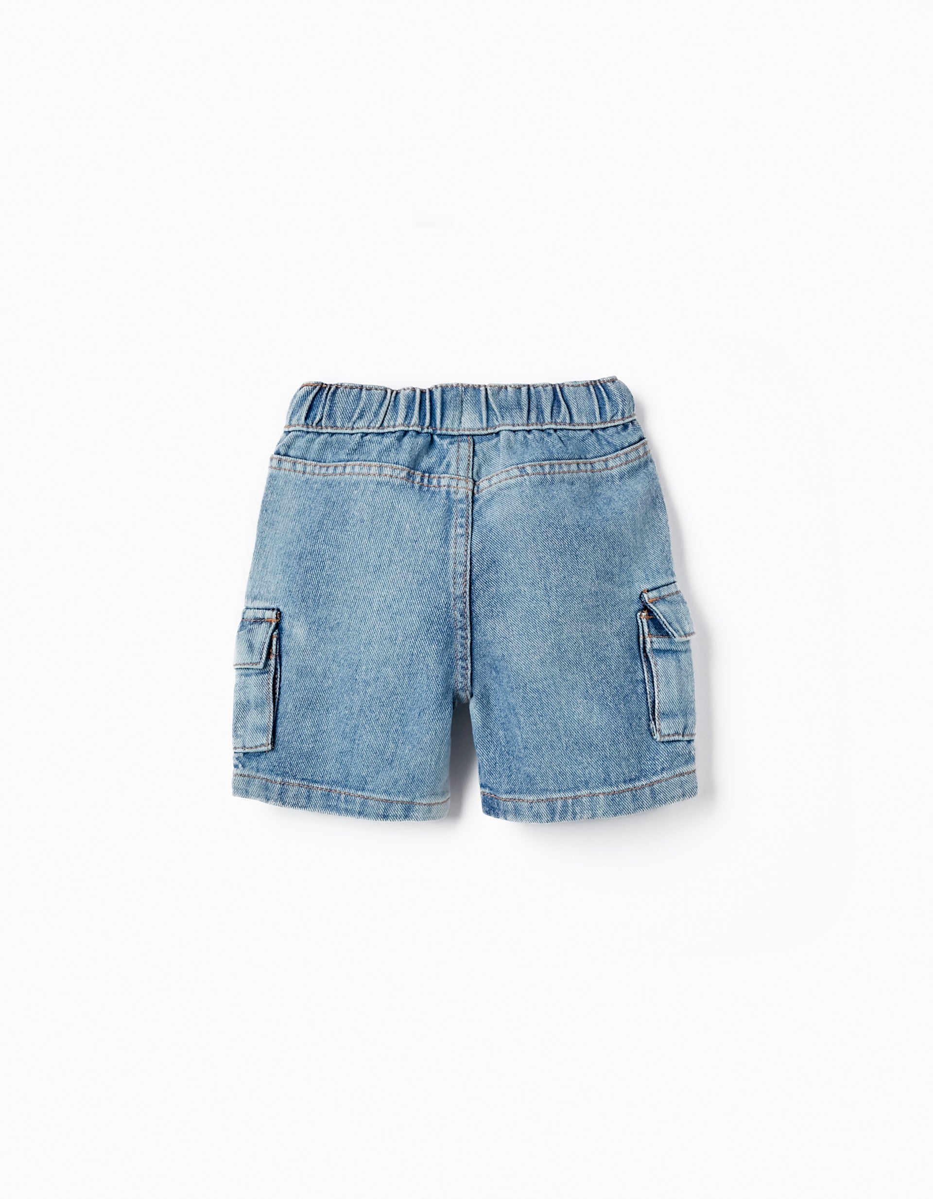 Shorts de sport en coton pour bébé garçon, Bleu clair