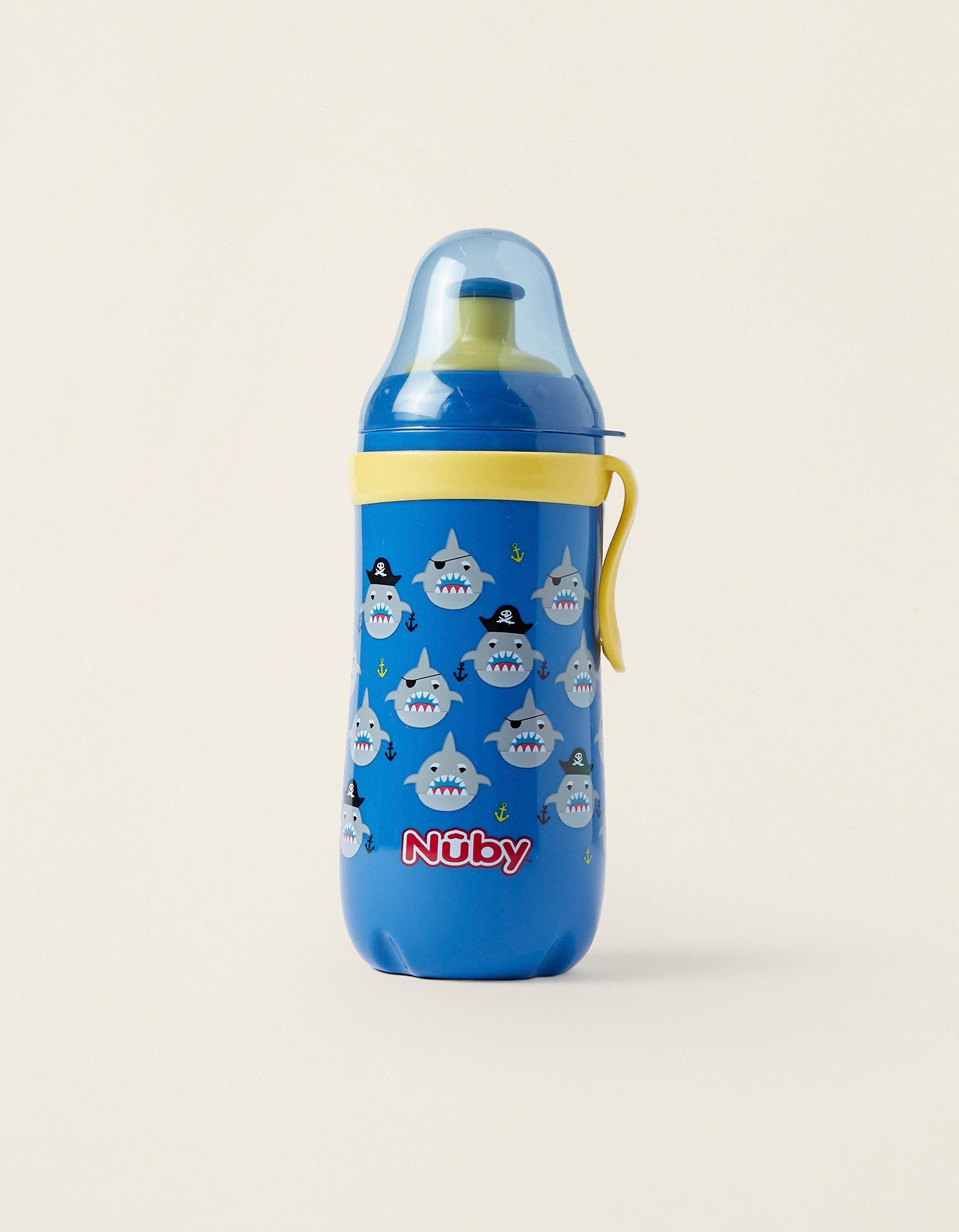 Copo De Aprendizagem Brilha No Escuro Blue 360Ml Nuby 18M+ 