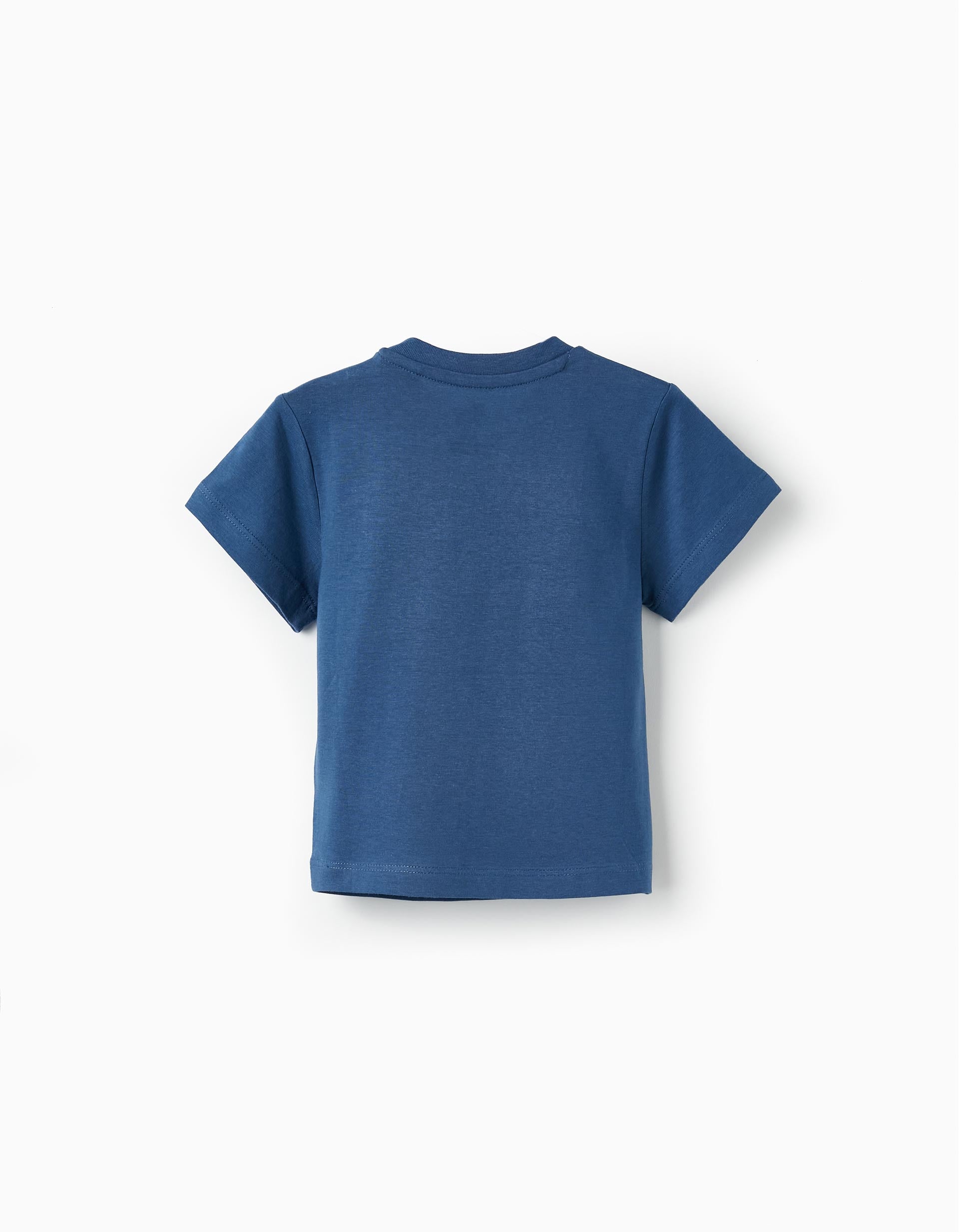 Short Sleeve T-Shirt for Baby Boys 'Did You Herb', Dark Blue