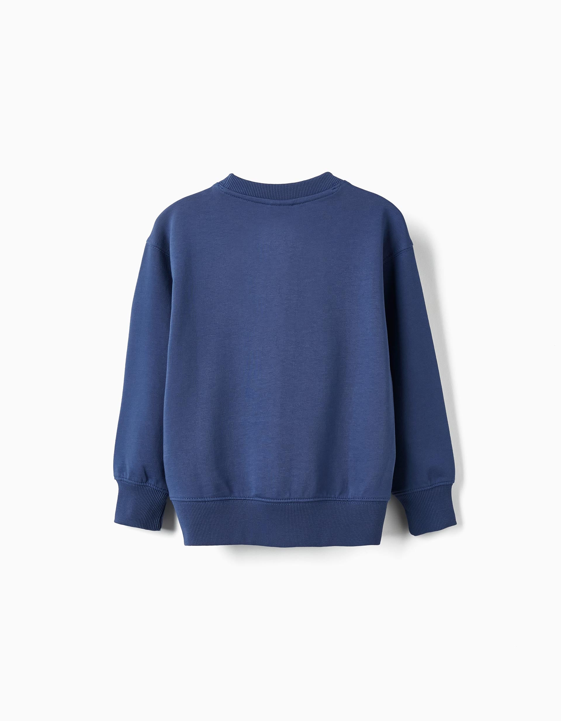 Sudadera de Algodón para Niño 'Grow a Garden', Azul Oscuro