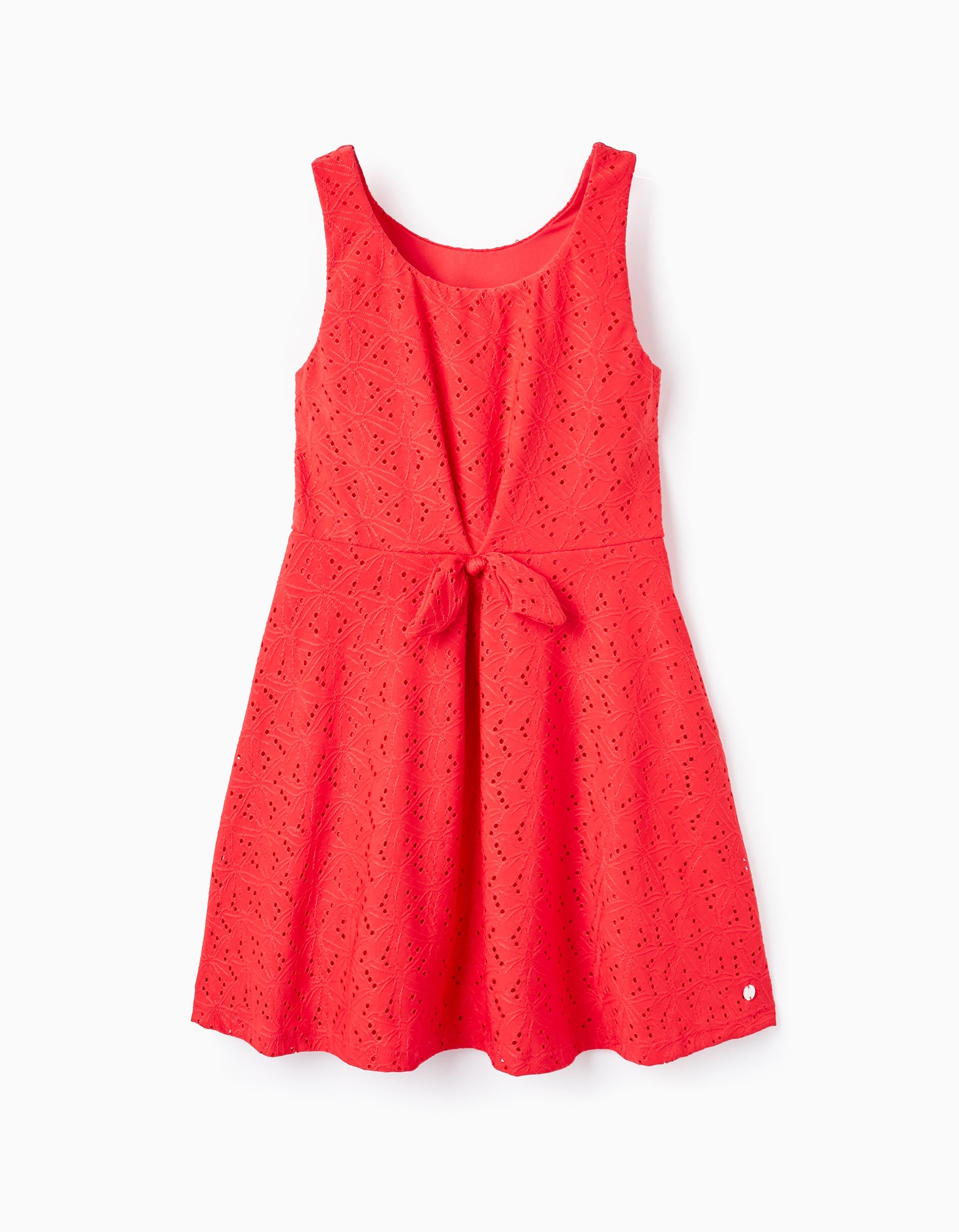 Vestido de Praia para Menina, Vermelho