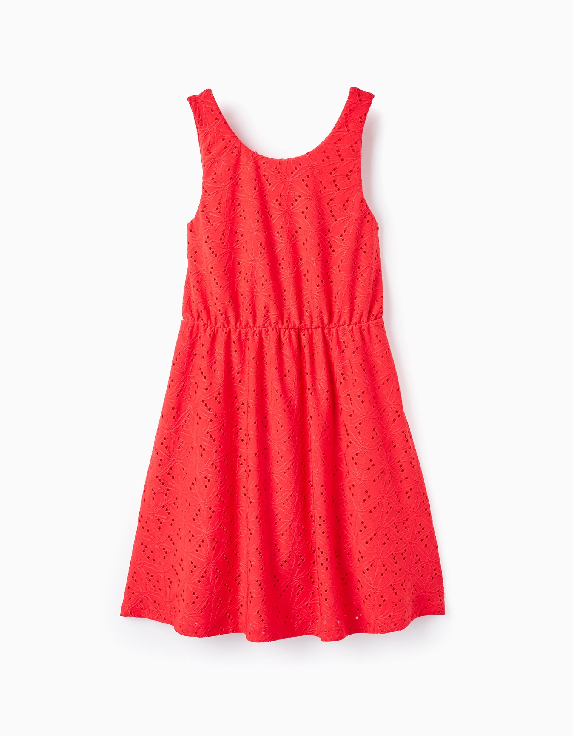 Vestido de Praia para Menina, Vermelho