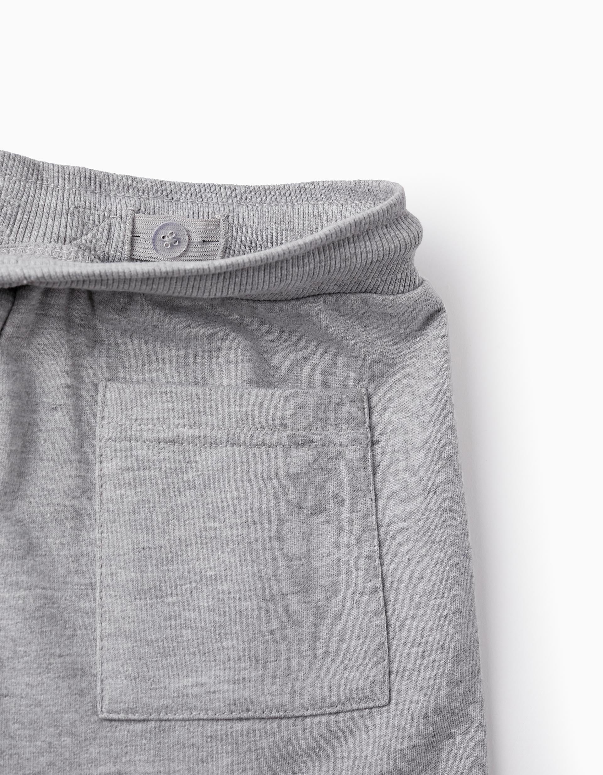 Short de sport en coton pour garçon 'Surf', Gris