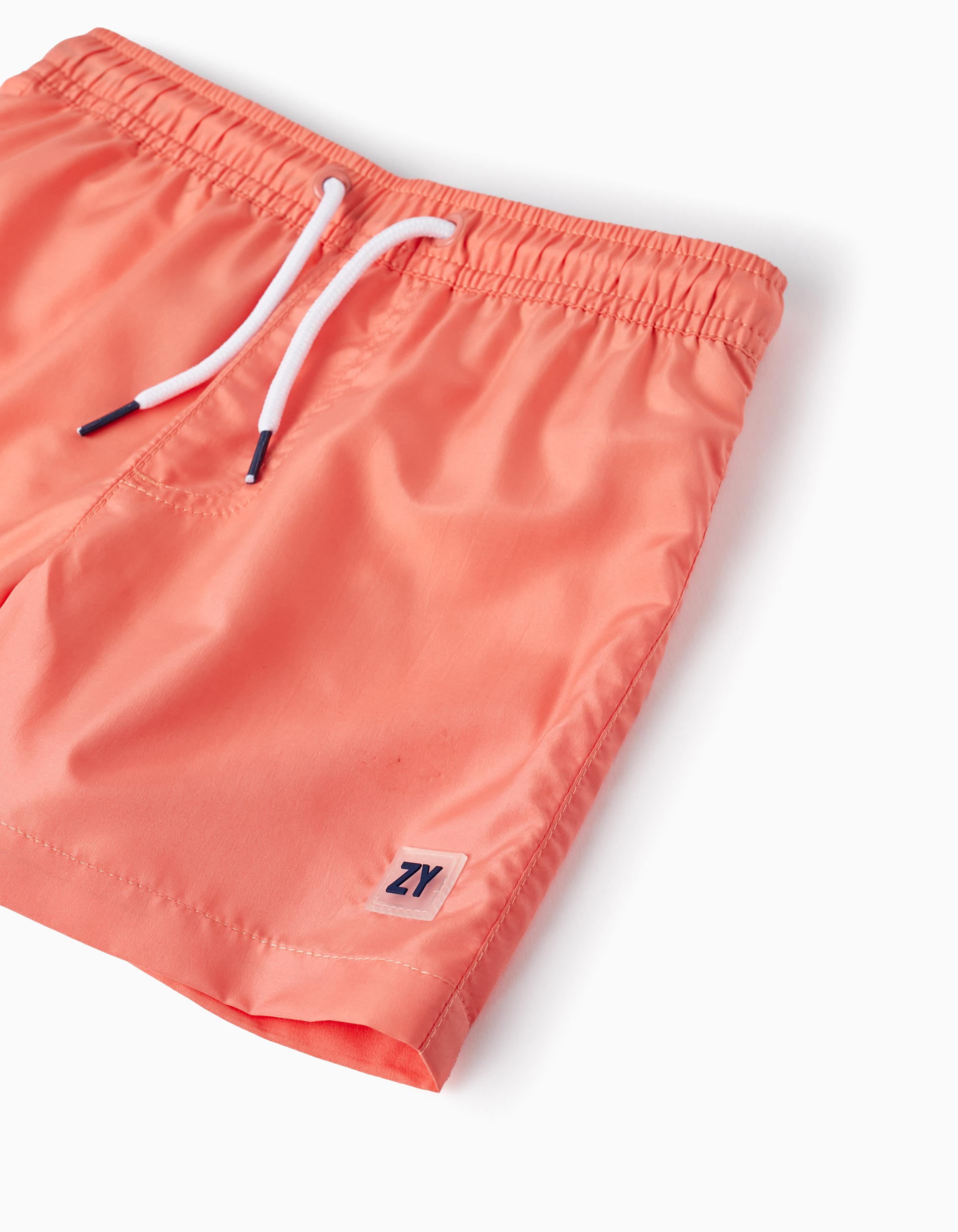 Swim Shorts for Boys 'Fast Dry', Coral