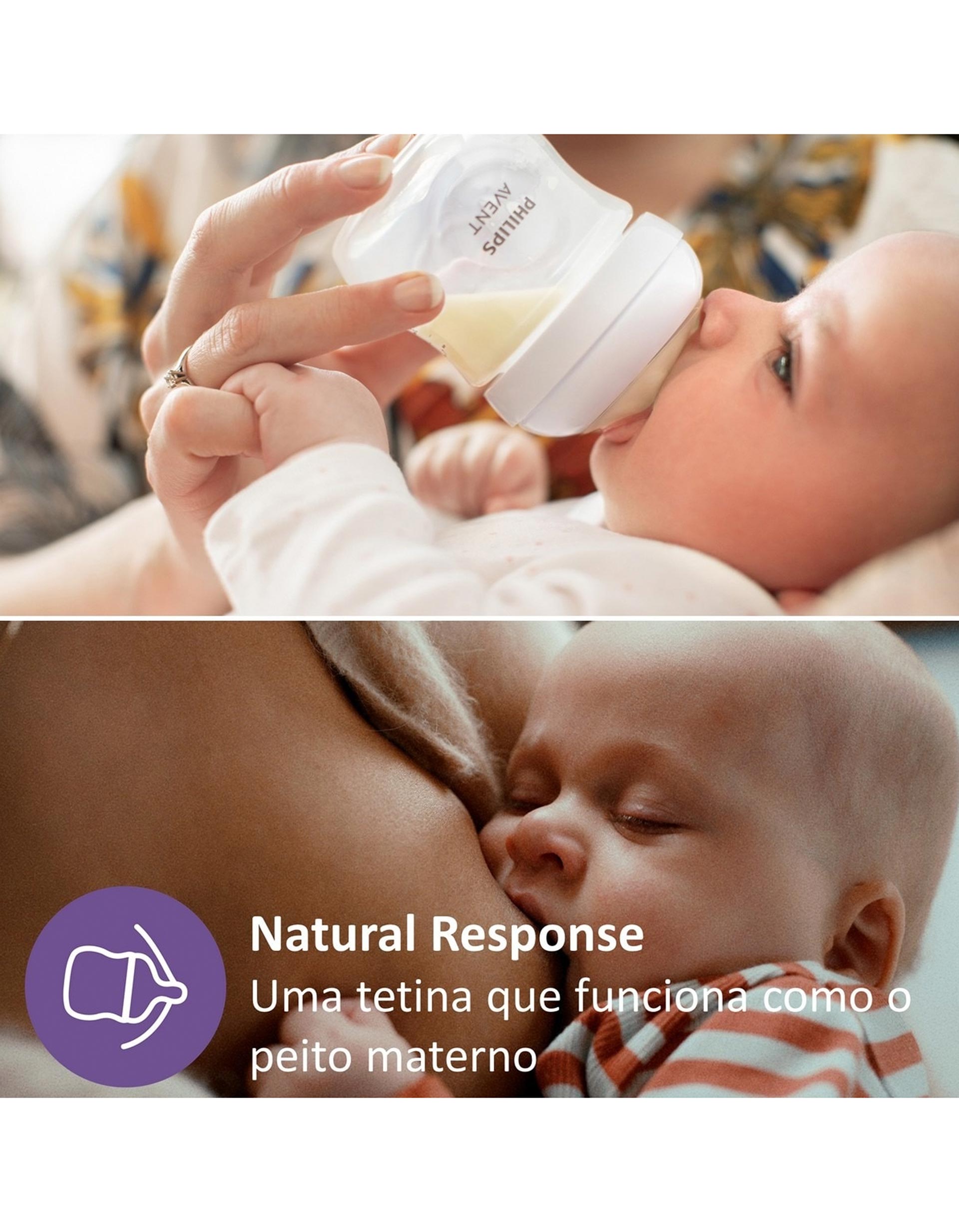 Philips Avent Natural Response Bottle 125 Ml 0M+