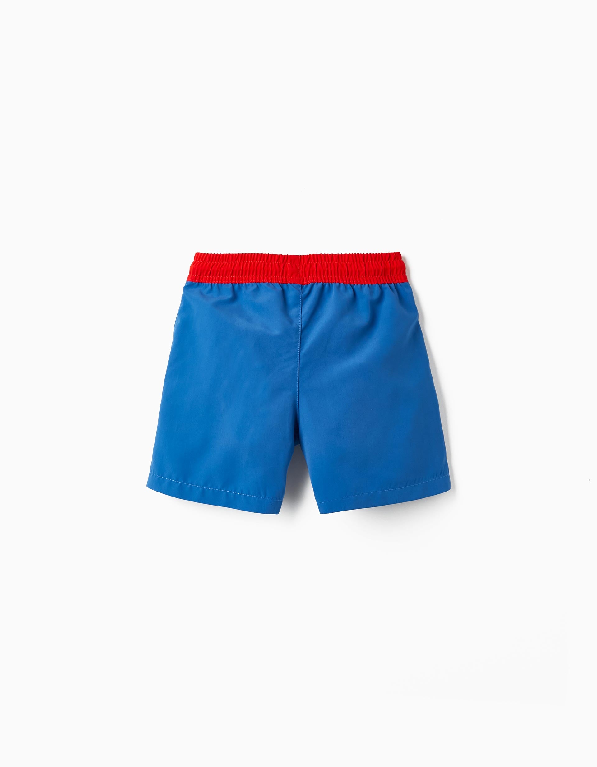 Swim Shorts for Boys 'Marvel - Captain America', Blue/Red