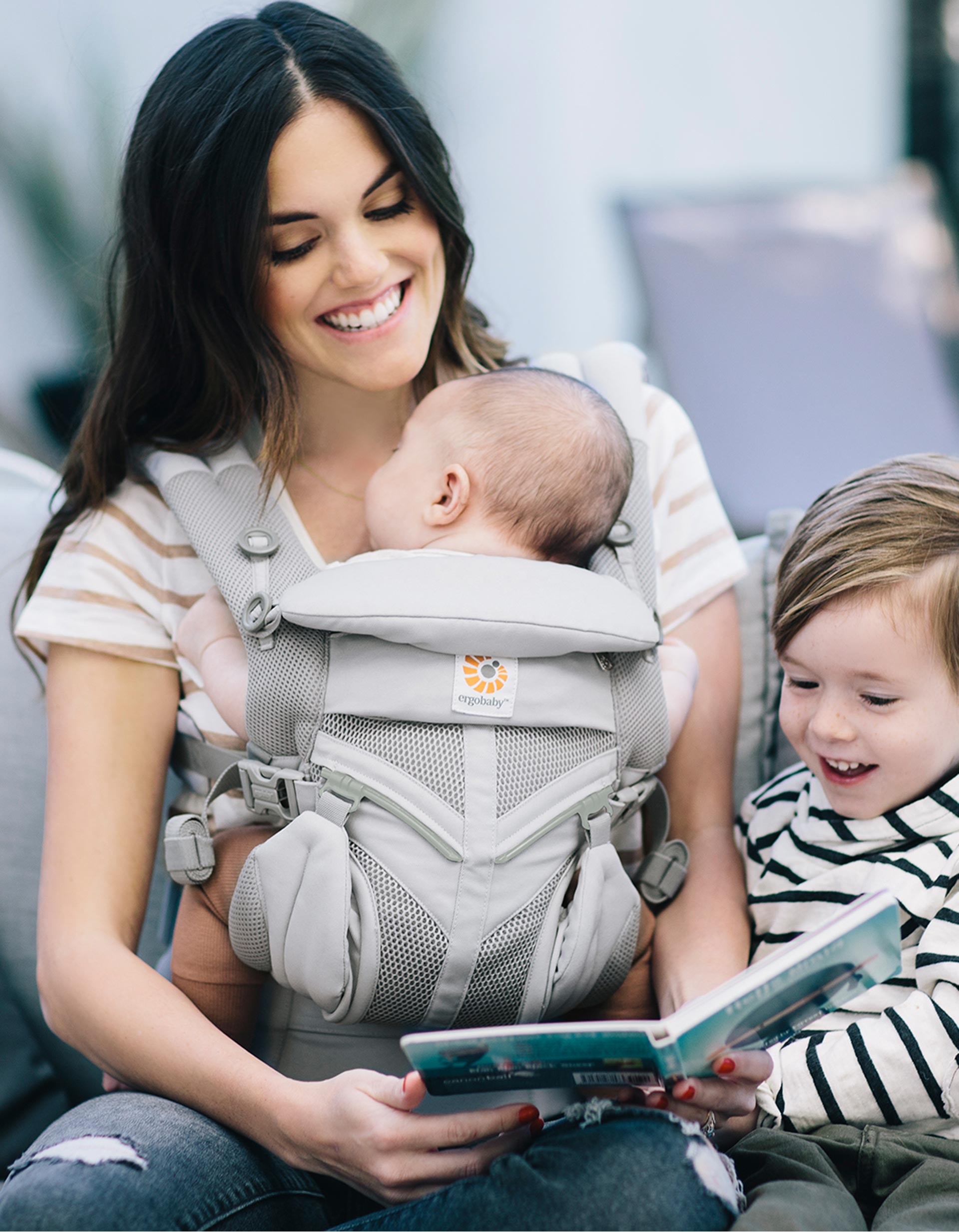 Omni 360 Cool Air Gris Perla Ergobaby baby carrier