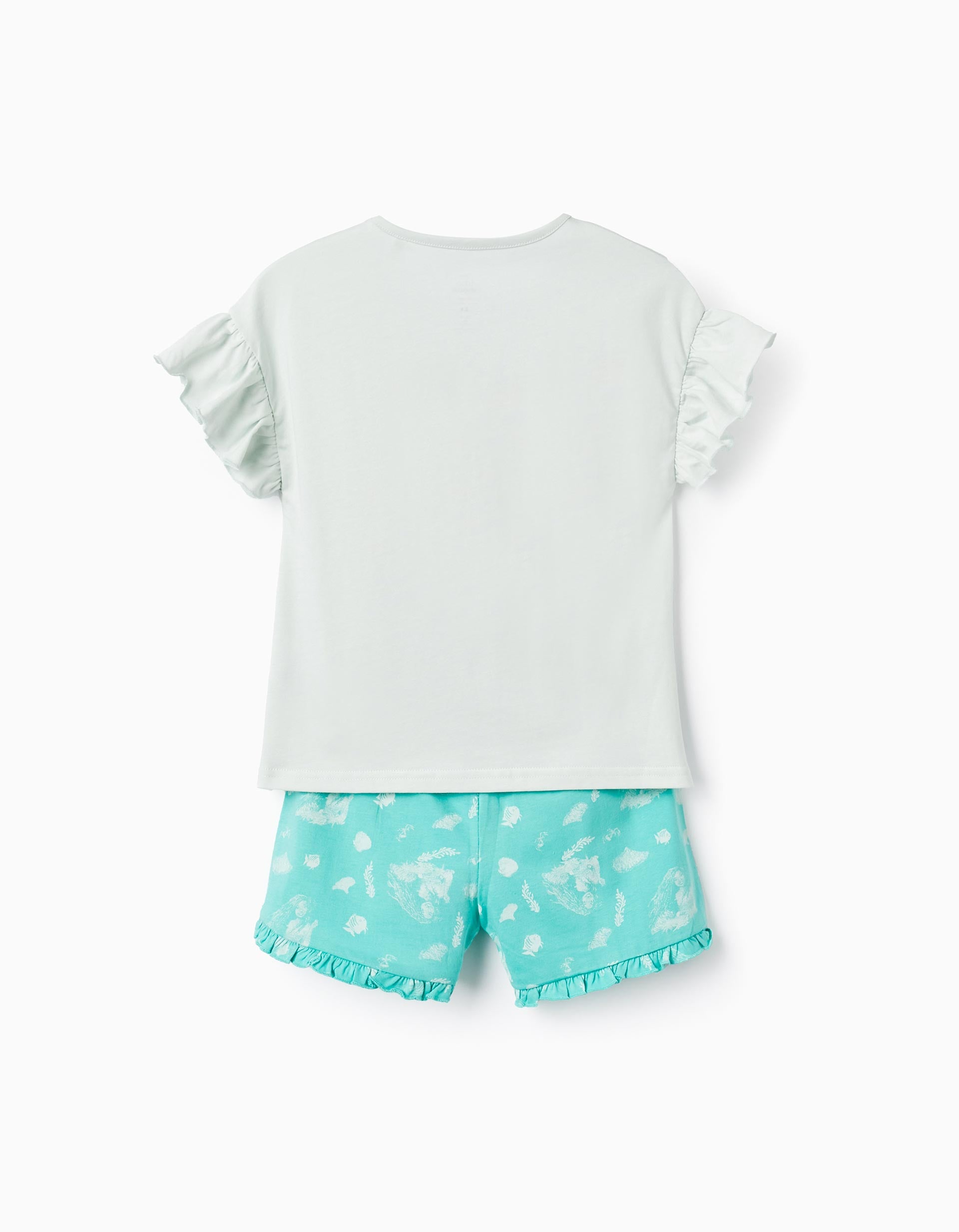 Pijama de Algodão para Menina 'The Little Mermaid - Ariel', Azul