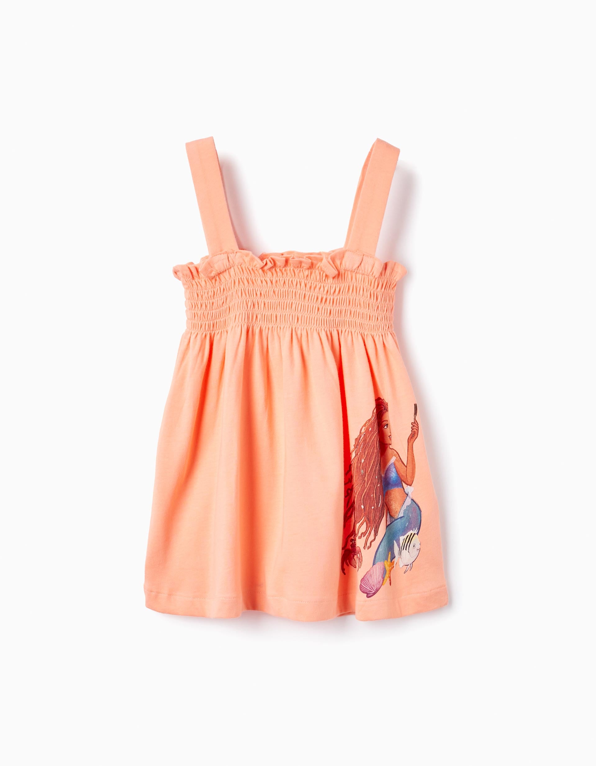 Cotton Top for Girls 'Ariel', Coral