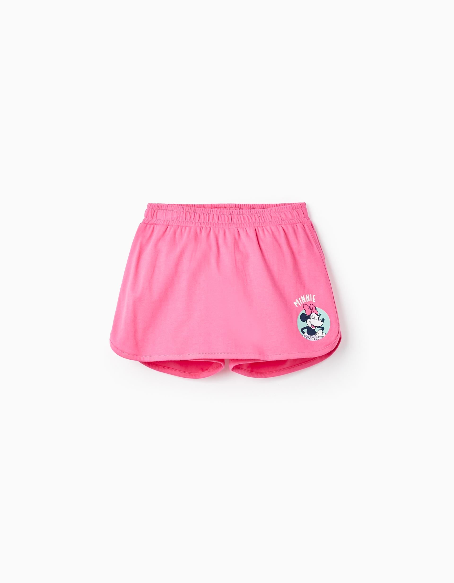 Falda-Pantalón de Algodón para Niña 'Minnie', Rosa