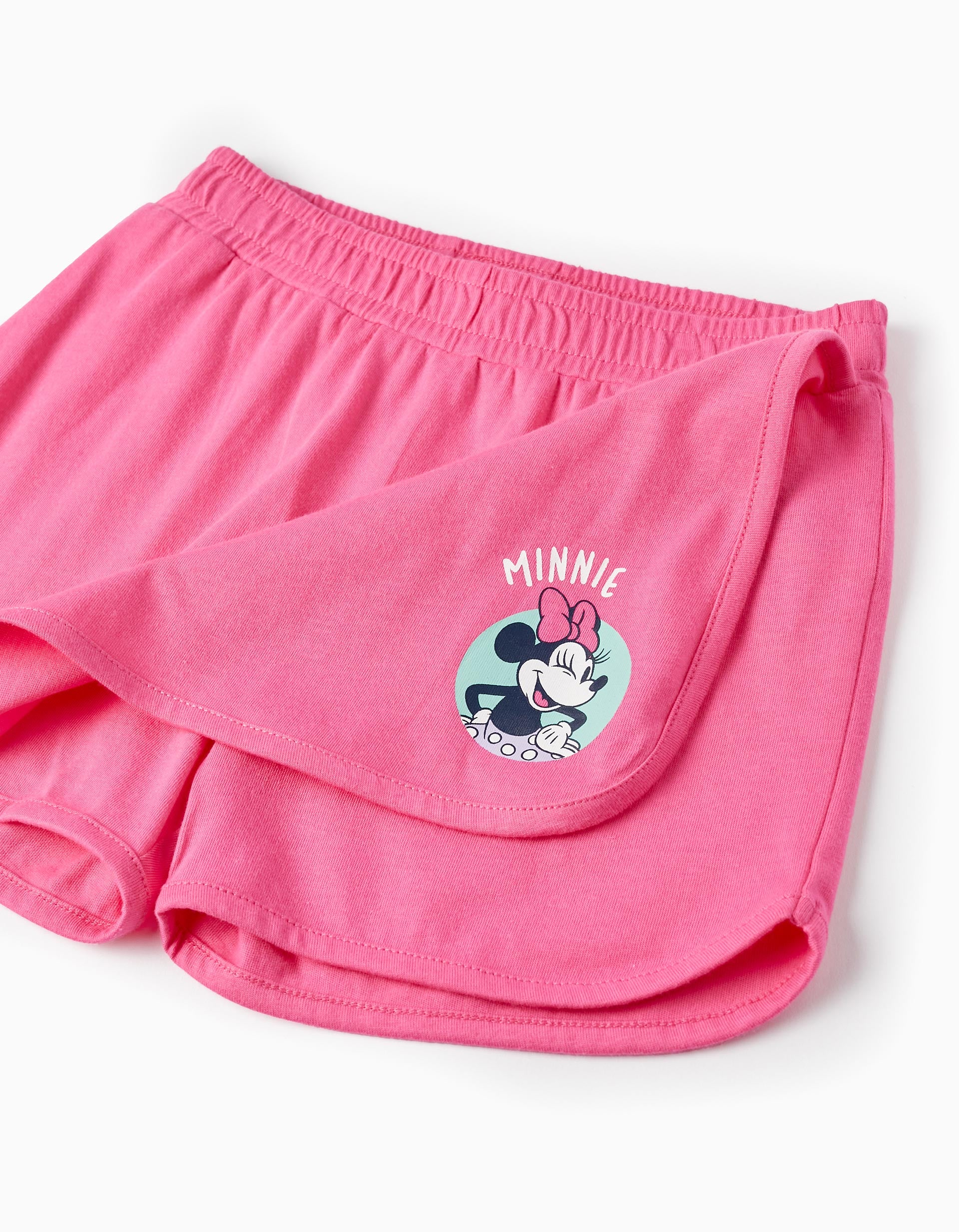 Falda-Pantalón de Algodón para Niña 'Minnie', Rosa