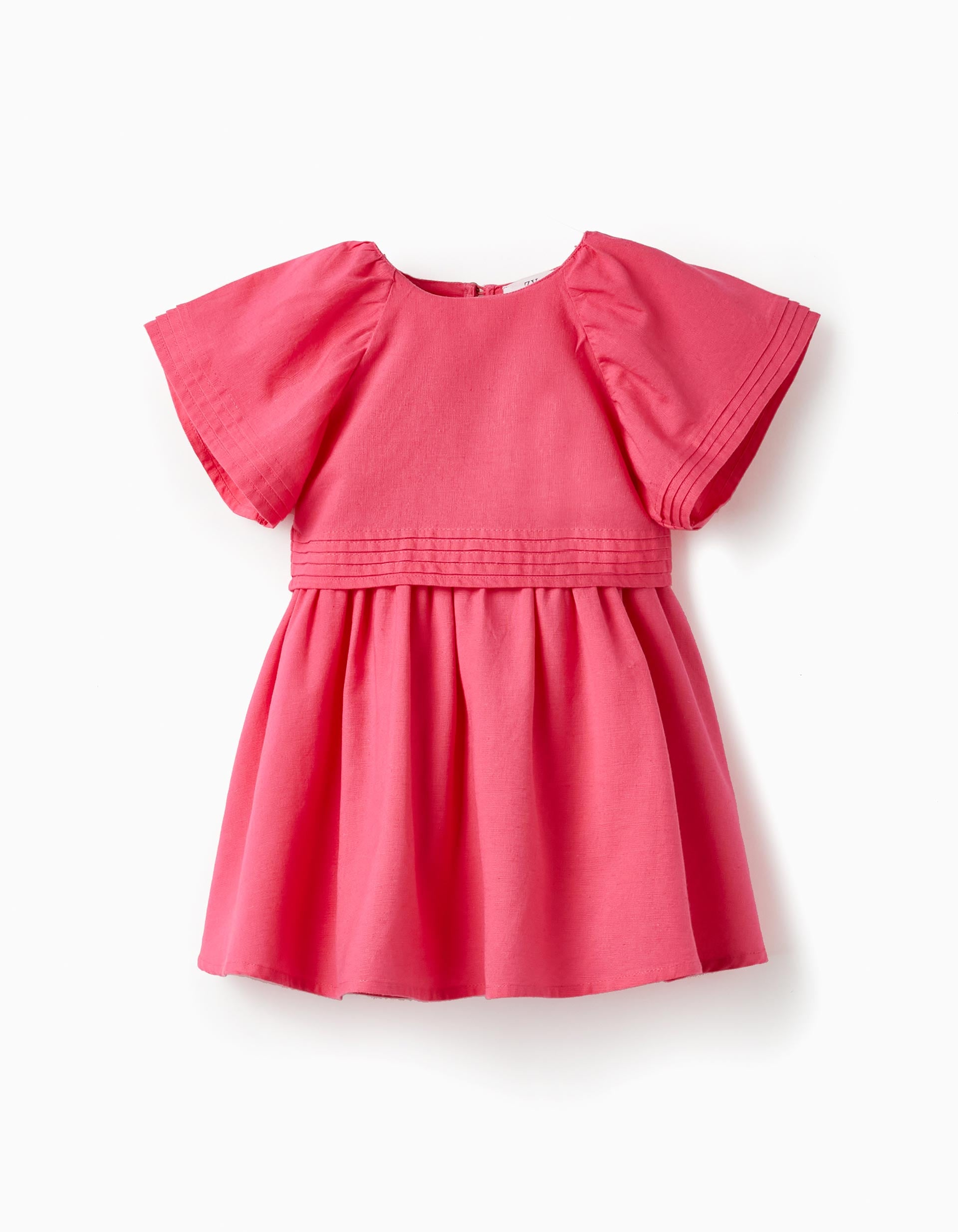 Vestido com Camadas para Bebé Menina, Rosa