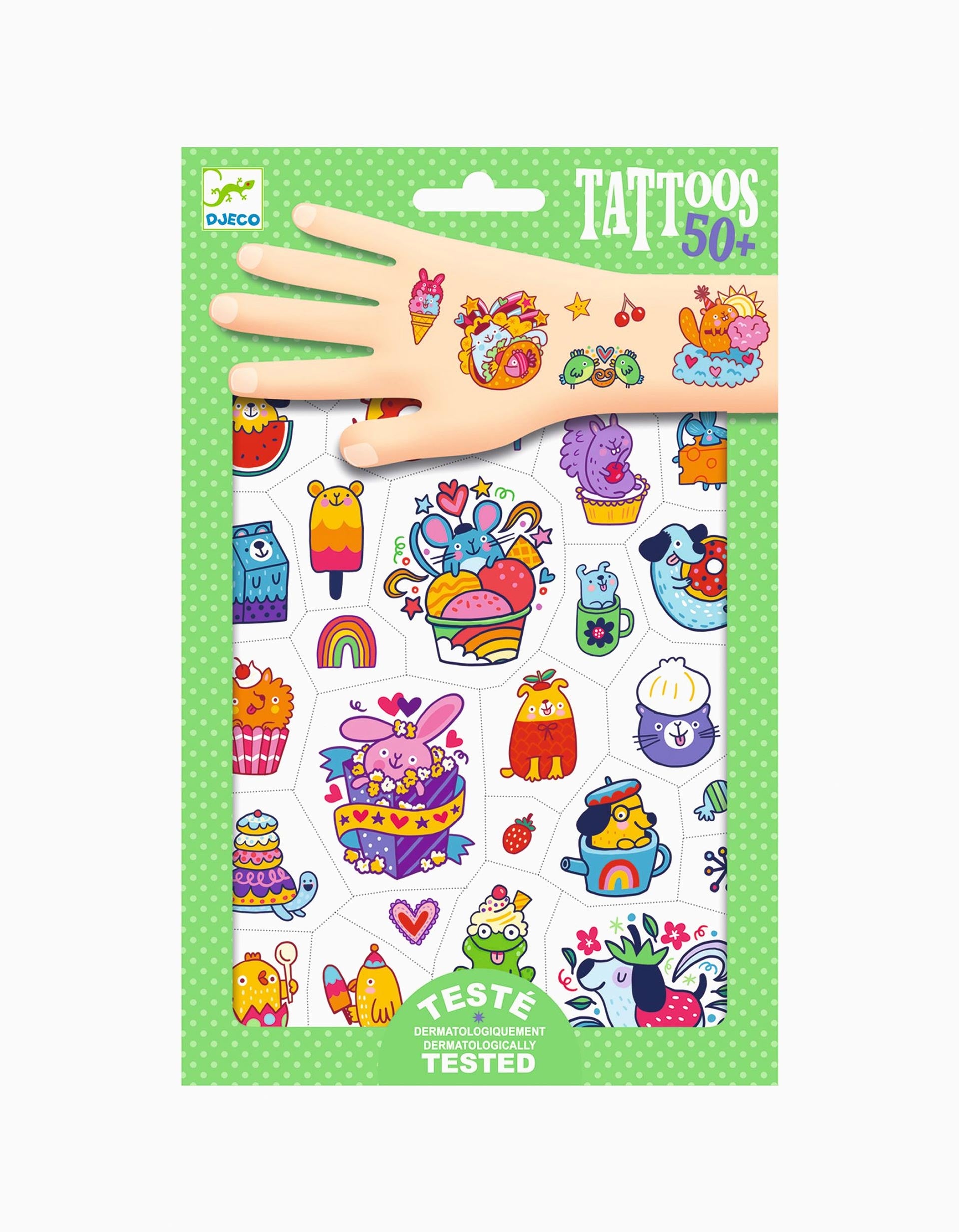 Sweet Mini Djeco 3A+ tattoos