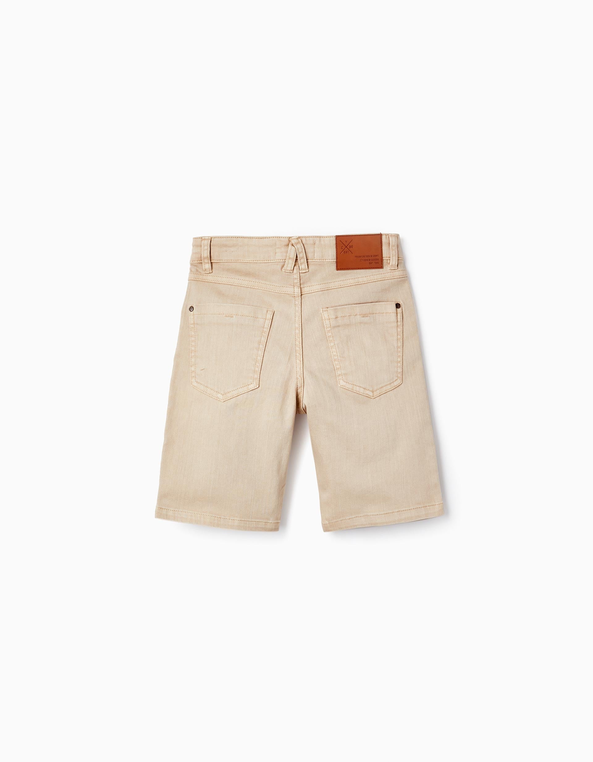 Twill Shorts for Boys 'Midi', Beige