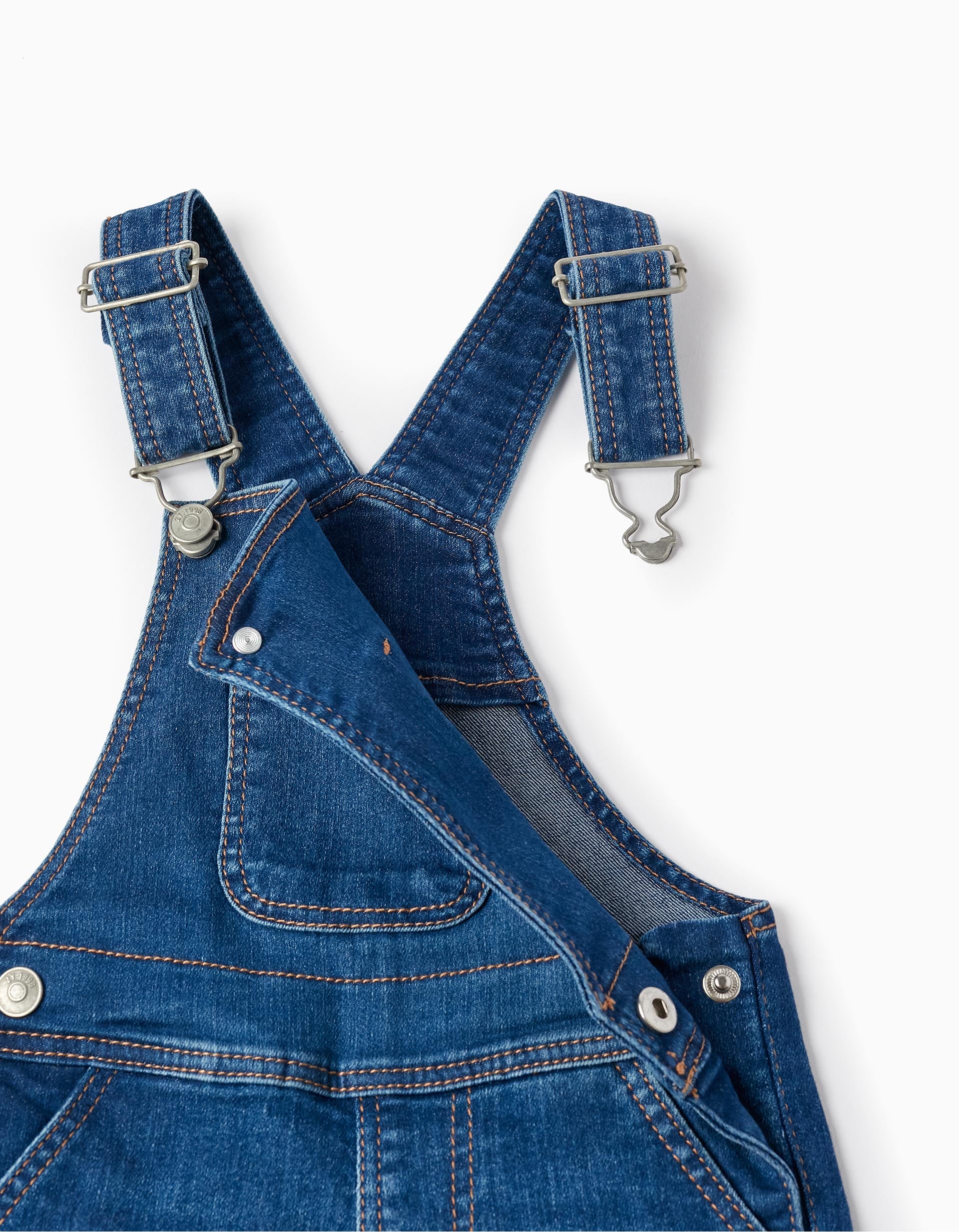 Denim Dungarees for Baby, Blue