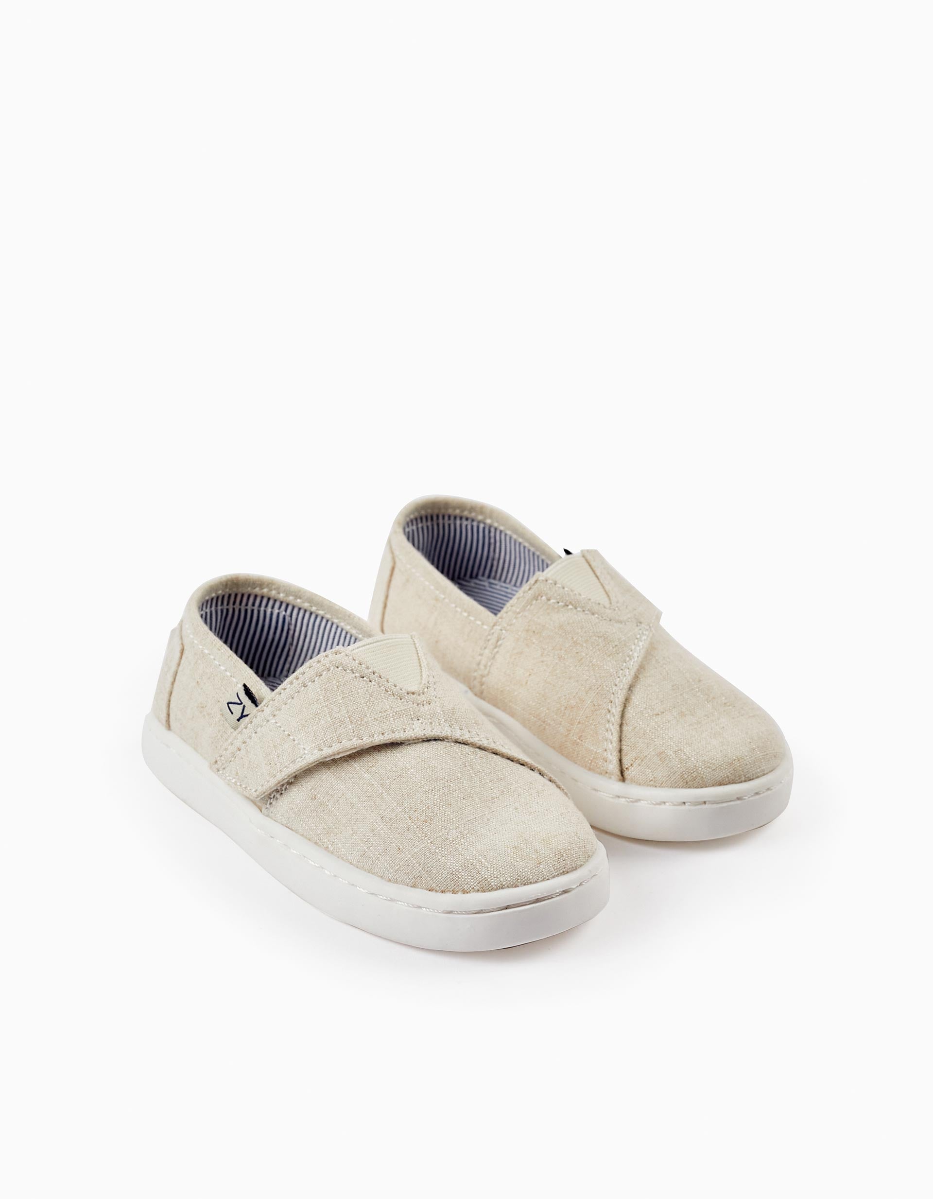 Alpargatas de Tela para Bebé Niño, Beige