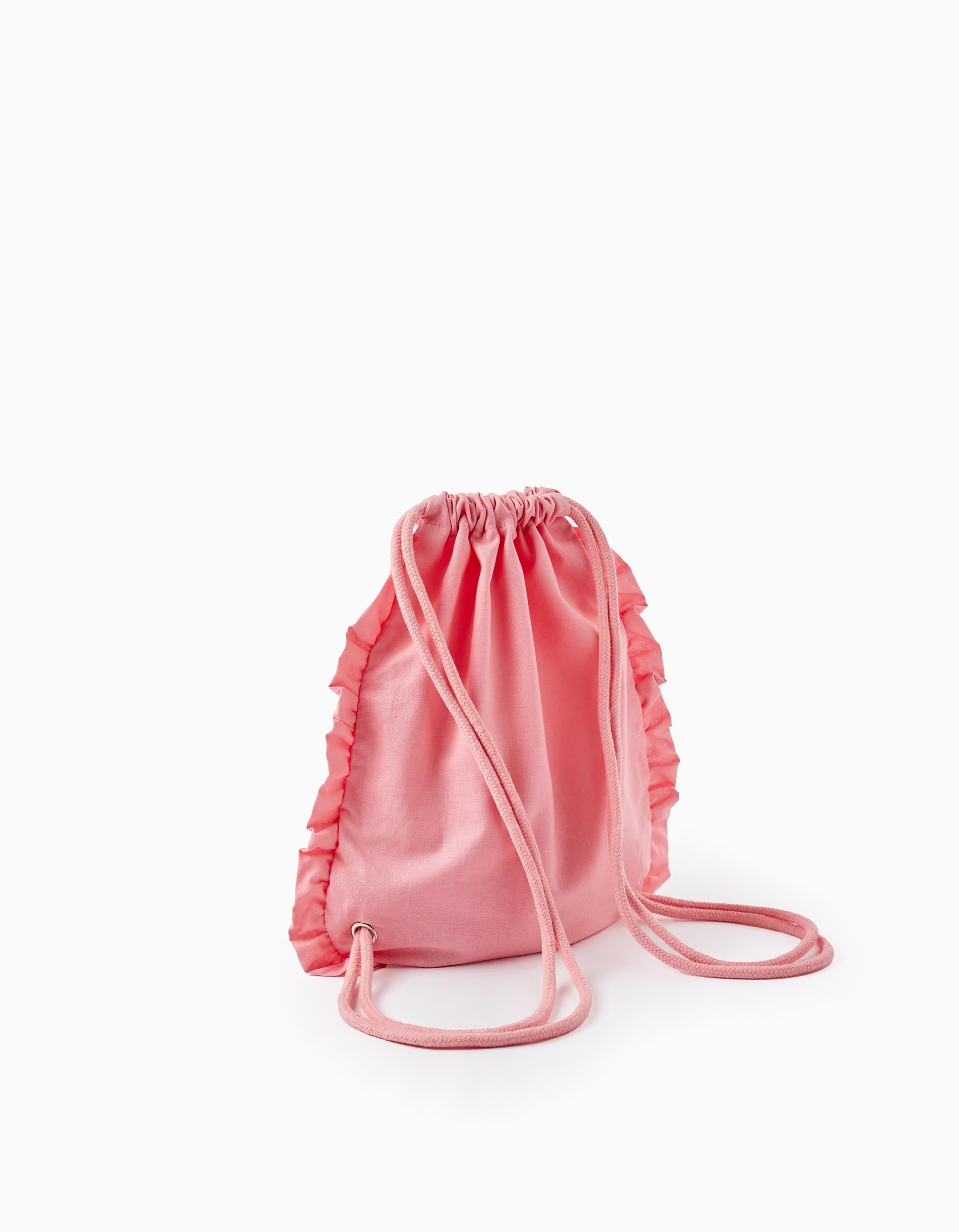 Mochila de Tecido com Lantejoulas para Bebé Menina, Rosa