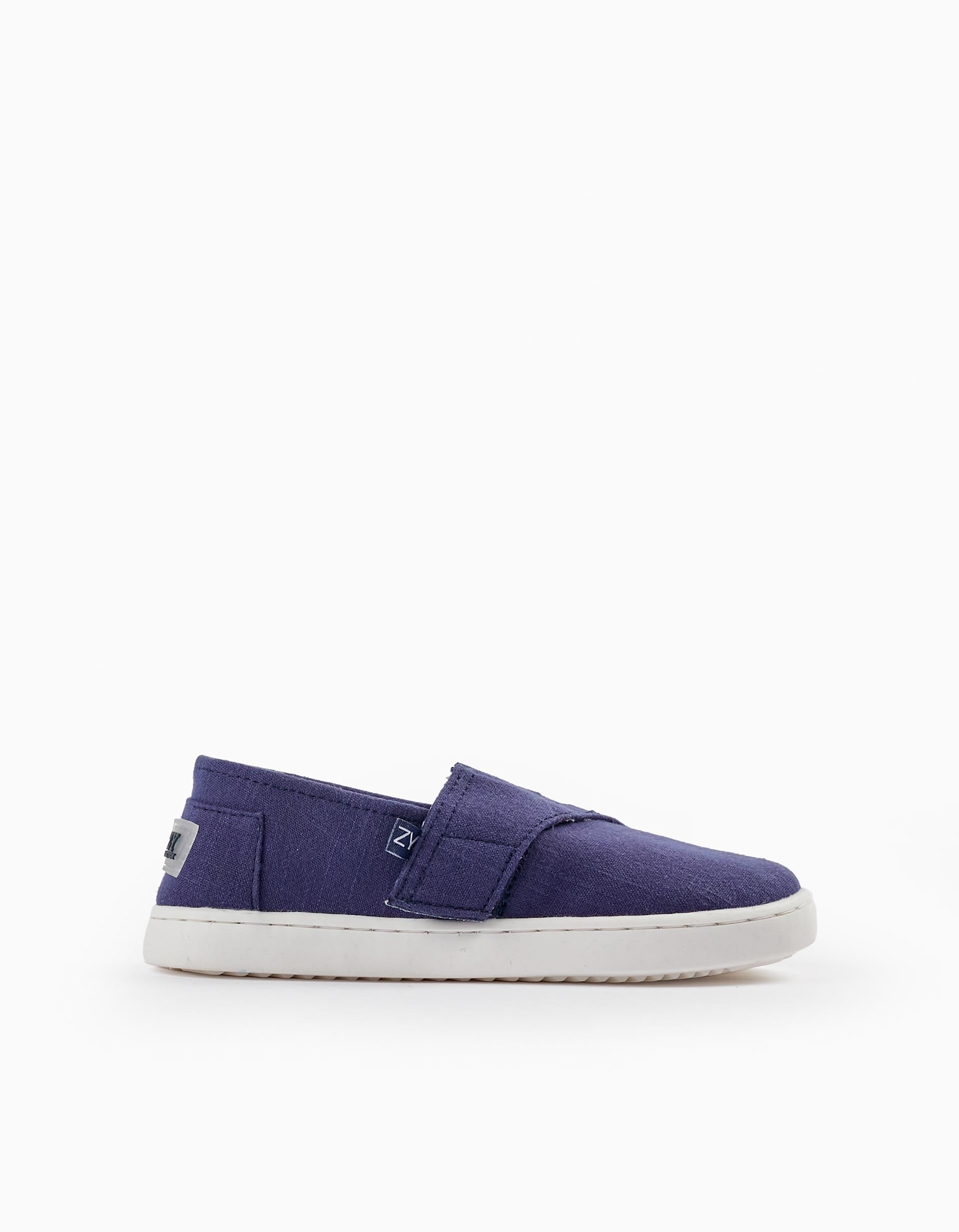 Espadrilles en tissu pour garçon, Bleu foncé