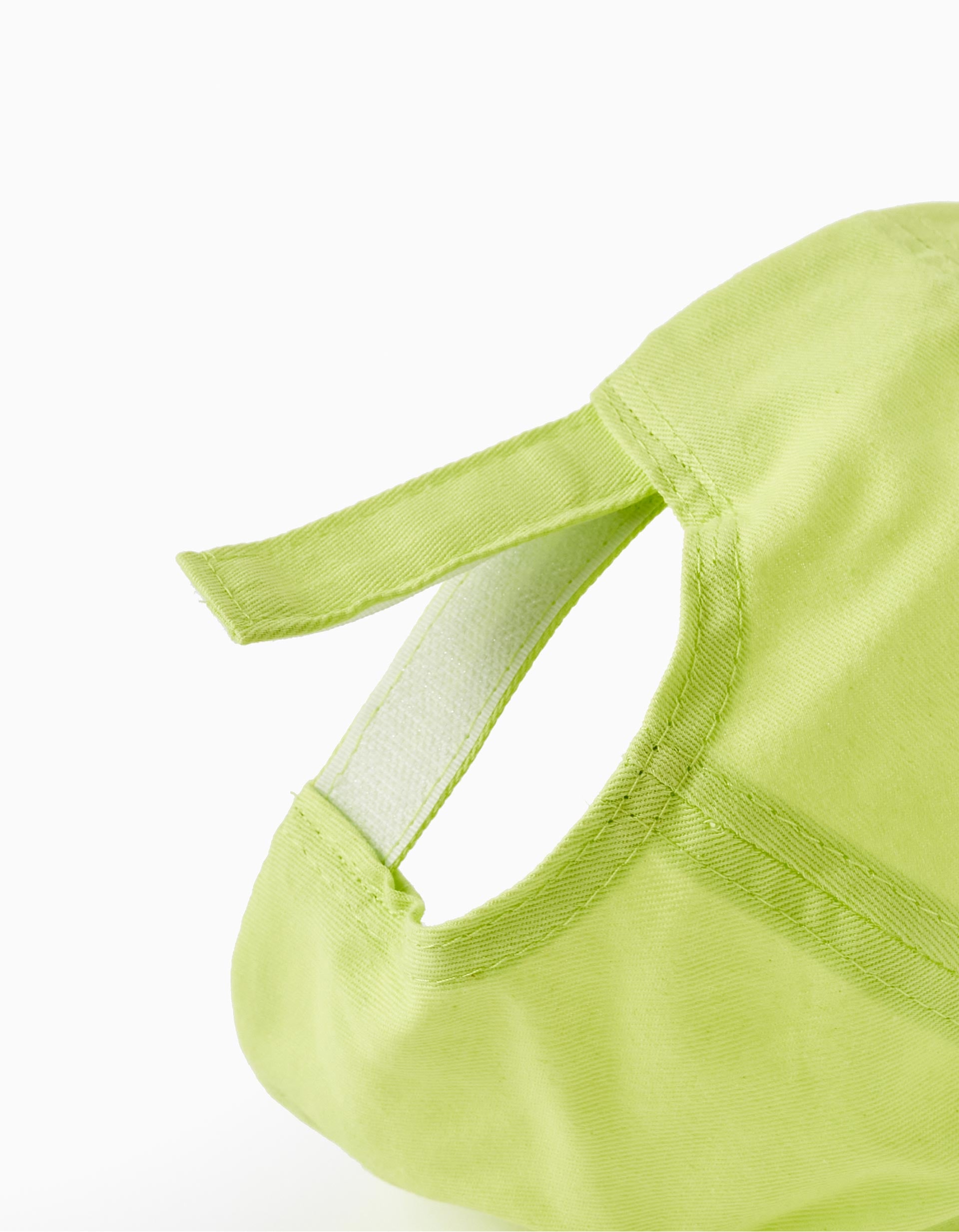 Casquette en coton pour garçon 'ZY', Vert Néon