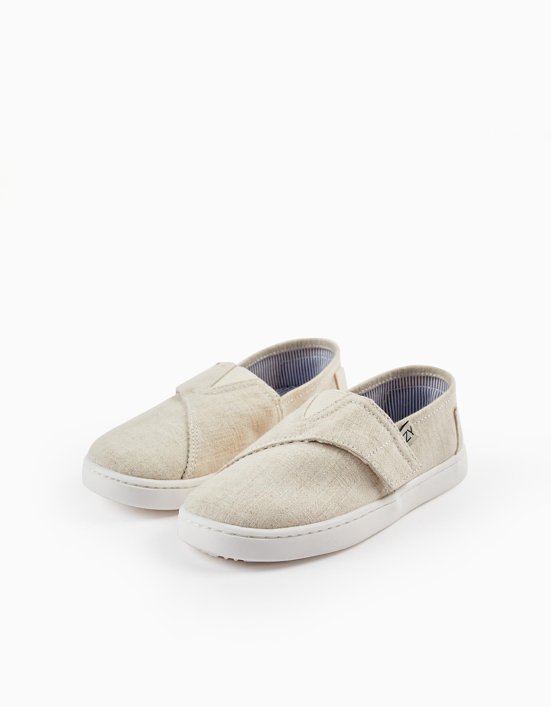 Alpargatas de Tela para Niño, Beige