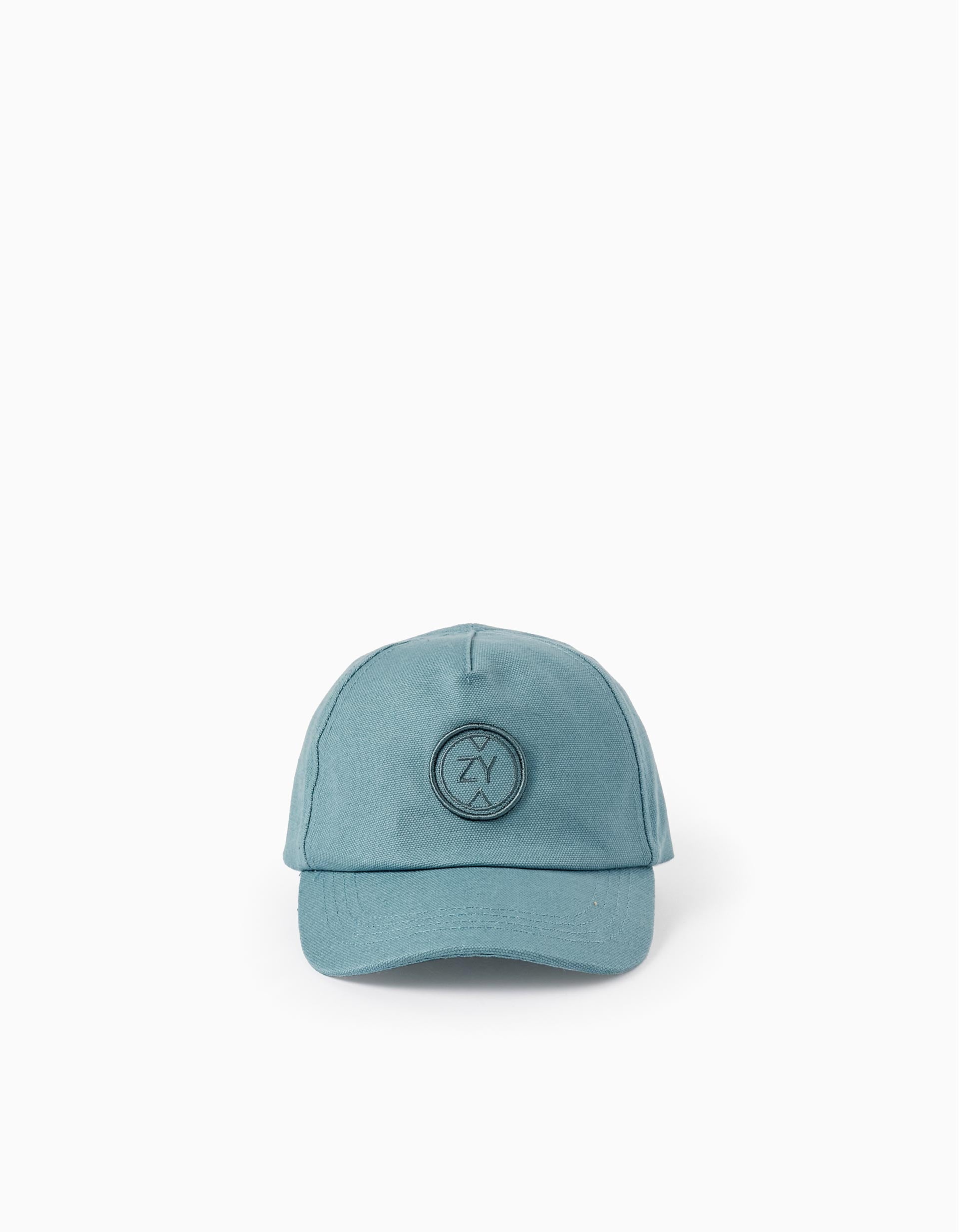 Casquette en coton pour garçon 'ZY', Bleu clair