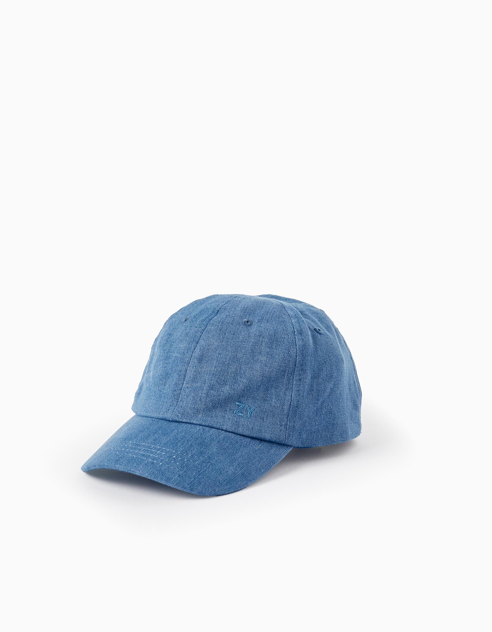 Gorra de Algodón Vaquero para Niño 'ZY', Azul