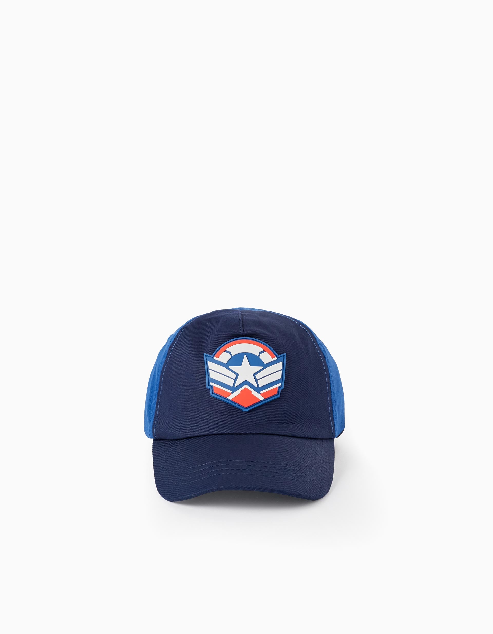 Gorra de Algodón para Niño 'Capitán América', Azul Oscuro