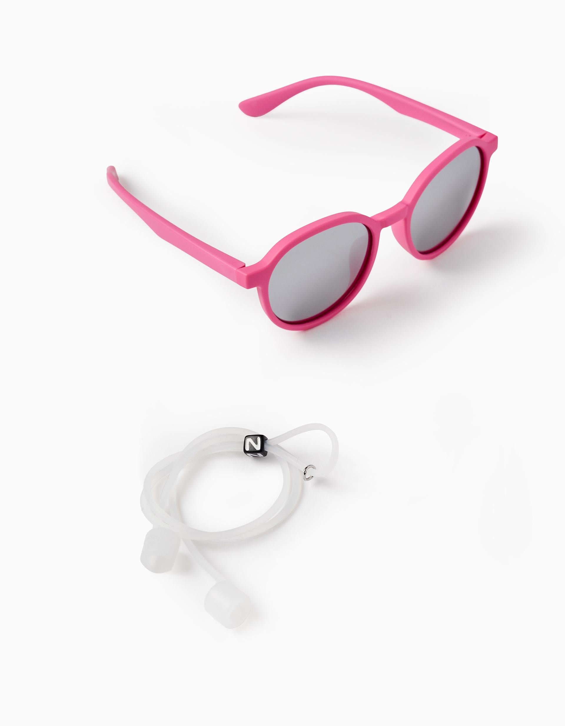 Gafas de Sol Flexibles con Protección UV para Niña, Rosa