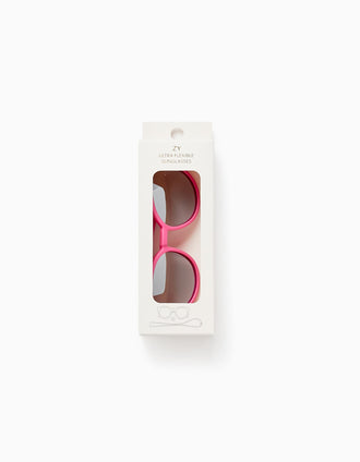 Lunettes de Soleil avec Protection UV Niveau 3 pour Fille, Rose