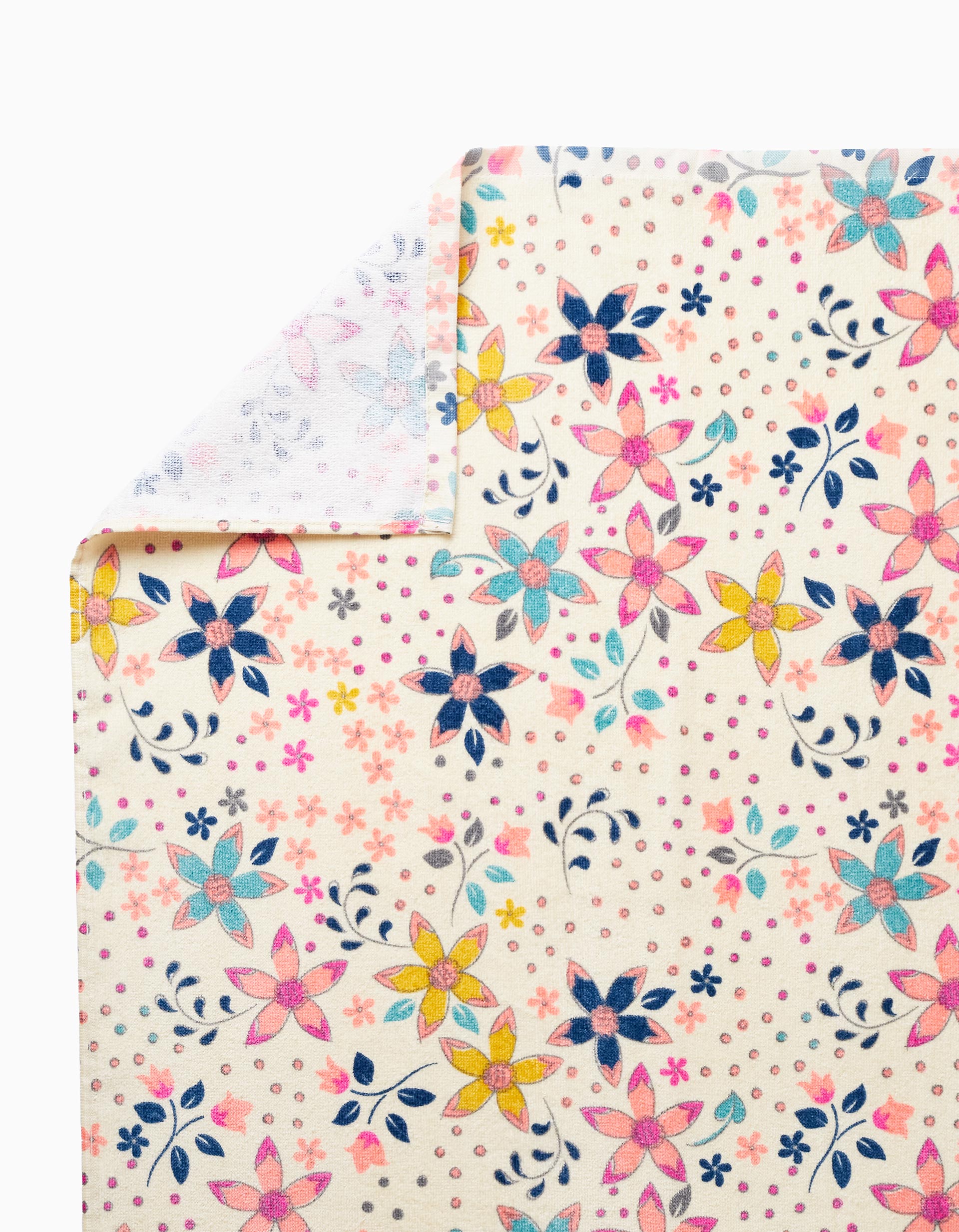 Serviette de Plage Florale pour Fille 'The Perfect Towel, Multicolore'