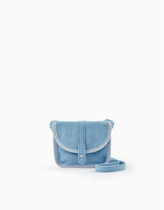Shoulder Bag for Baby and Girls, Blue