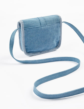Shoulder Bag for Baby and Girls, Blue