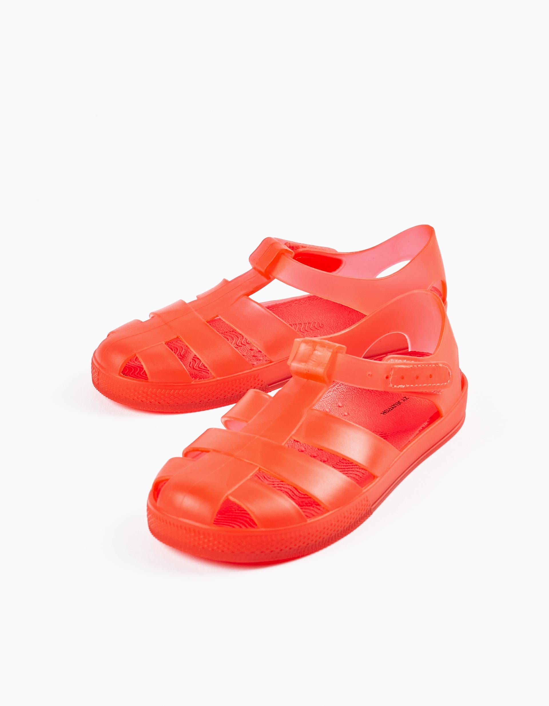 Rubber Sandals for Children 'ZY Jellyfish', Red