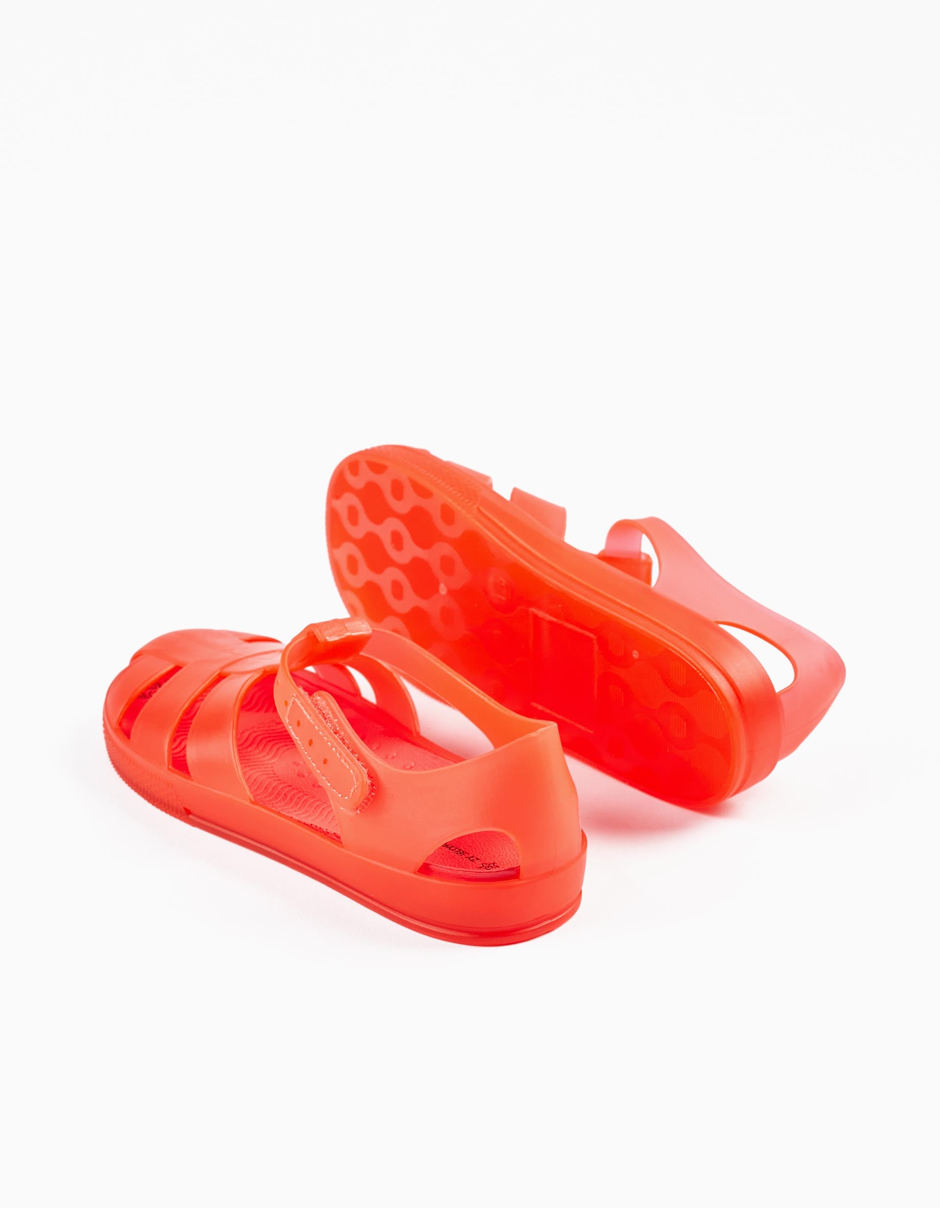 Rubber Sandals for Children 'ZY Jellyfish', Red