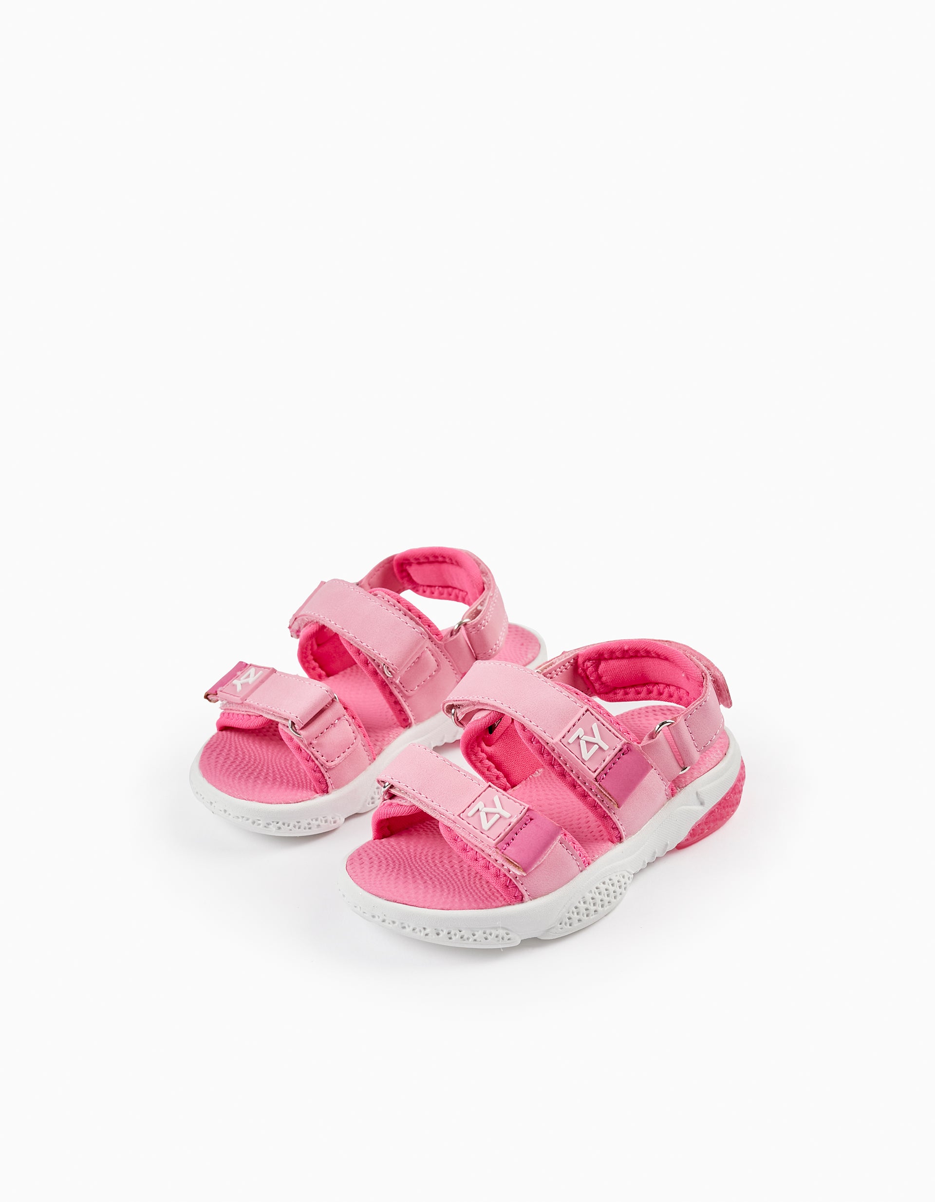 Sandales avec Lumières pour Bébé Fille 'Superlight ZY', Rose